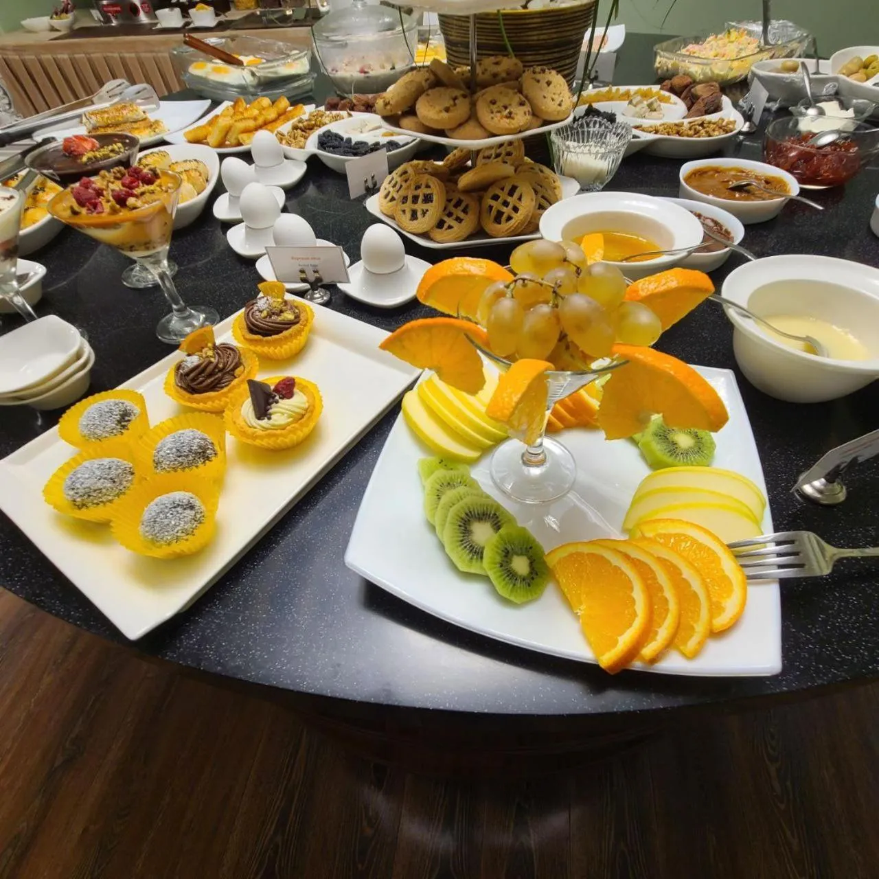 Buffet breakfast in Sangzor Boutique Hotel
