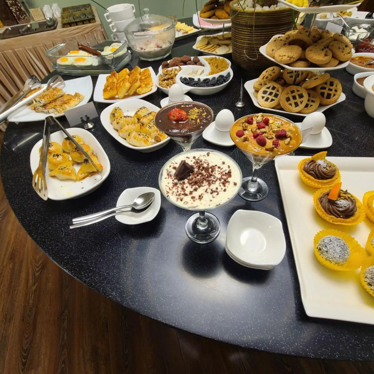Buffet breakfast in Sangzor Boutique Hotel
