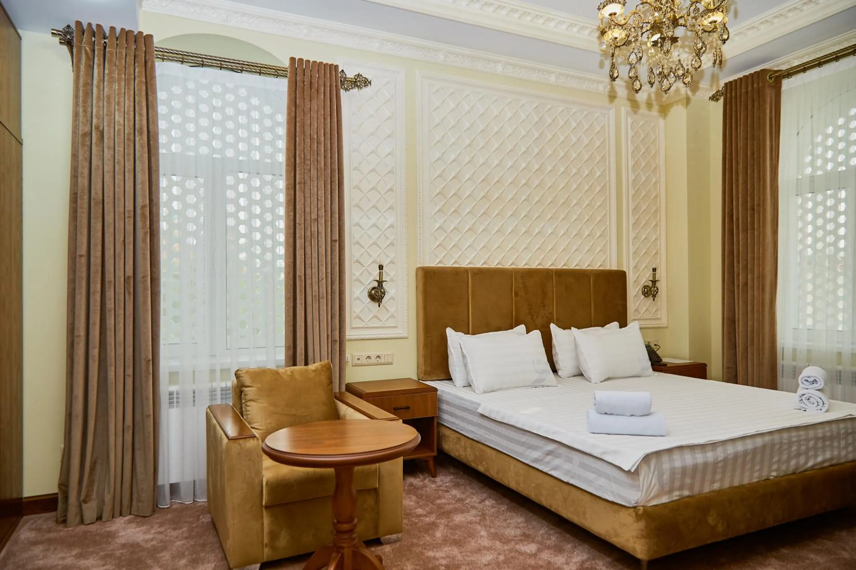 Living room, Bed in Sangzor Boutique Hotel