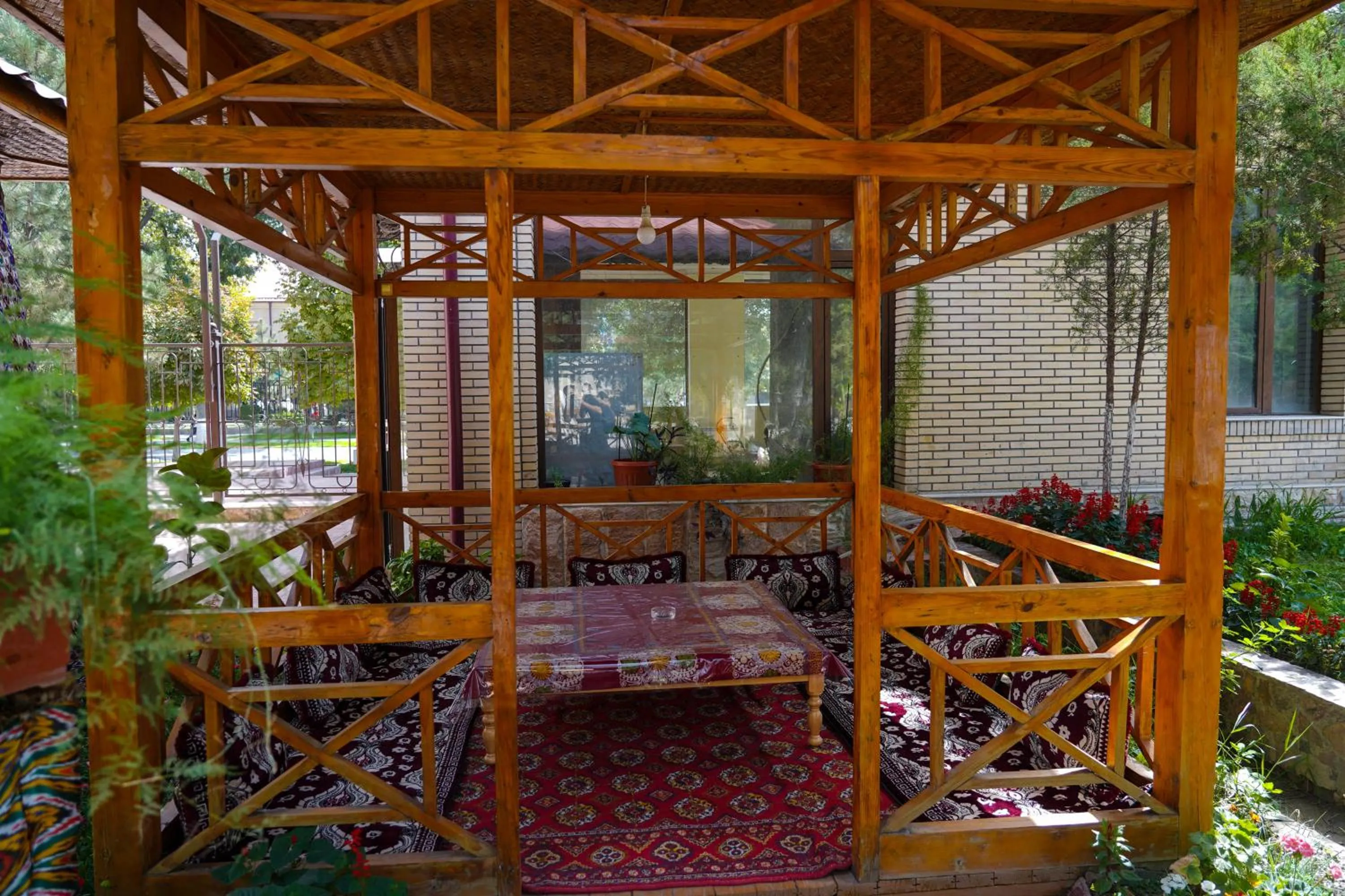 Patio in Sangzor Boutique Hotel