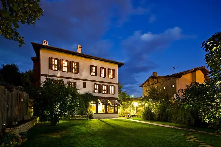 Inner courtyard view in Gulevi Safranbolu Heritage Hotel