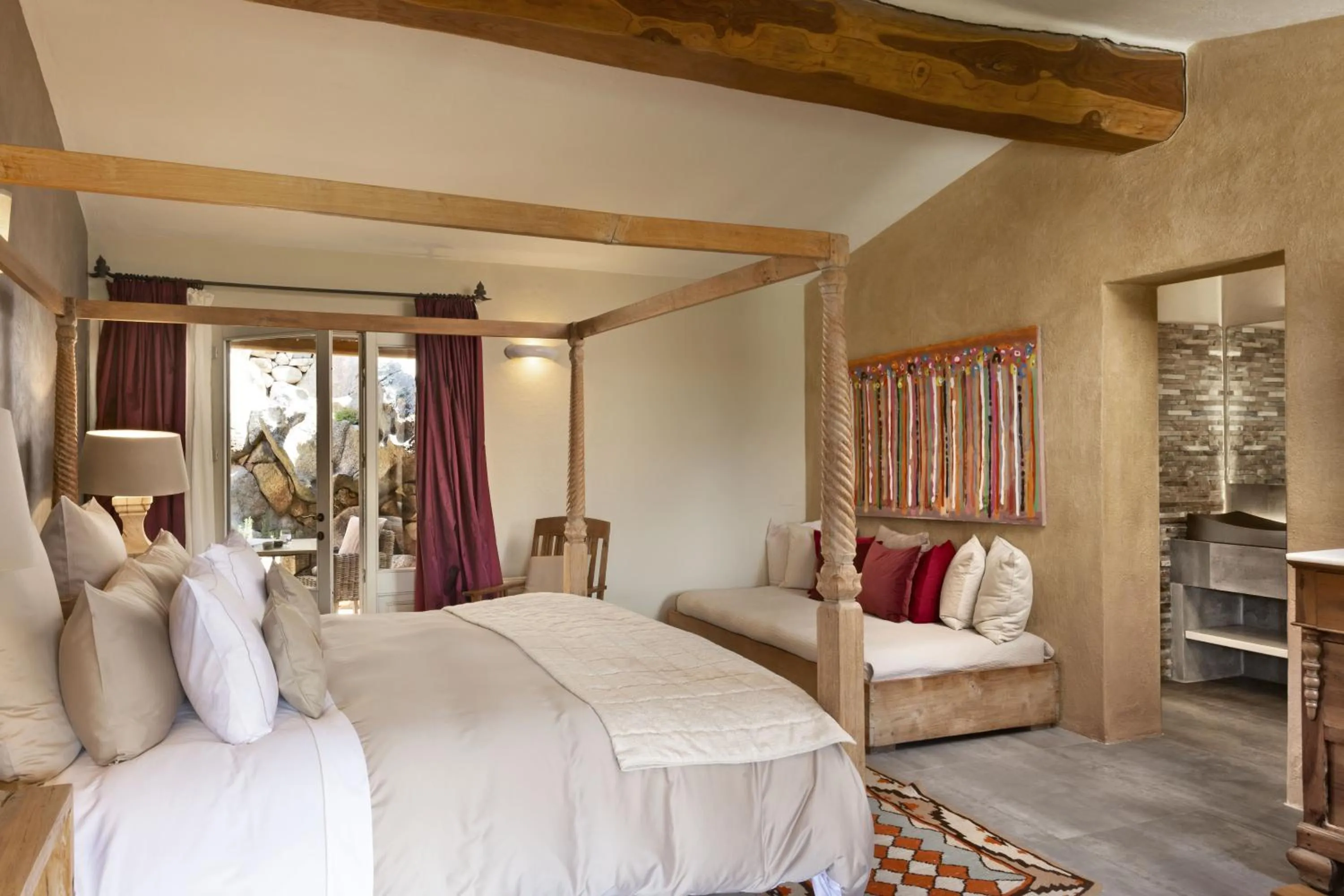 Photo of the whole room, Bed in Petra Segreta Resort & Spa