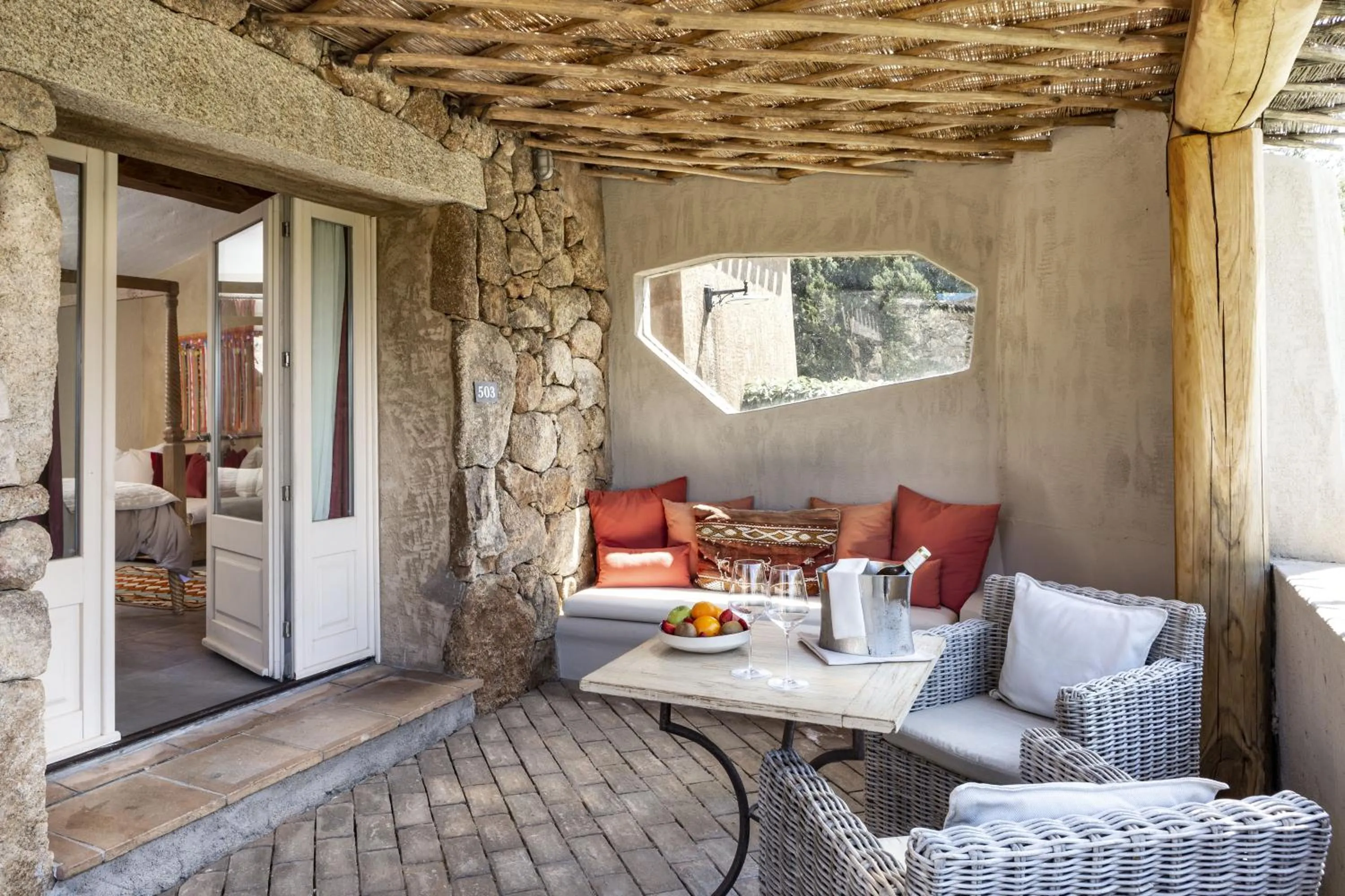 Balcony/Terrace in Petra Segreta Resort & Spa