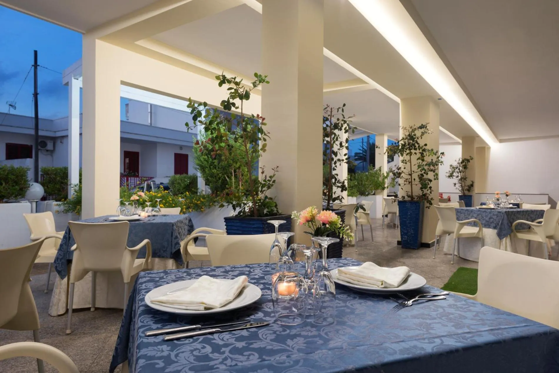 Restaurant/places to eat in Hotel Luna Lido