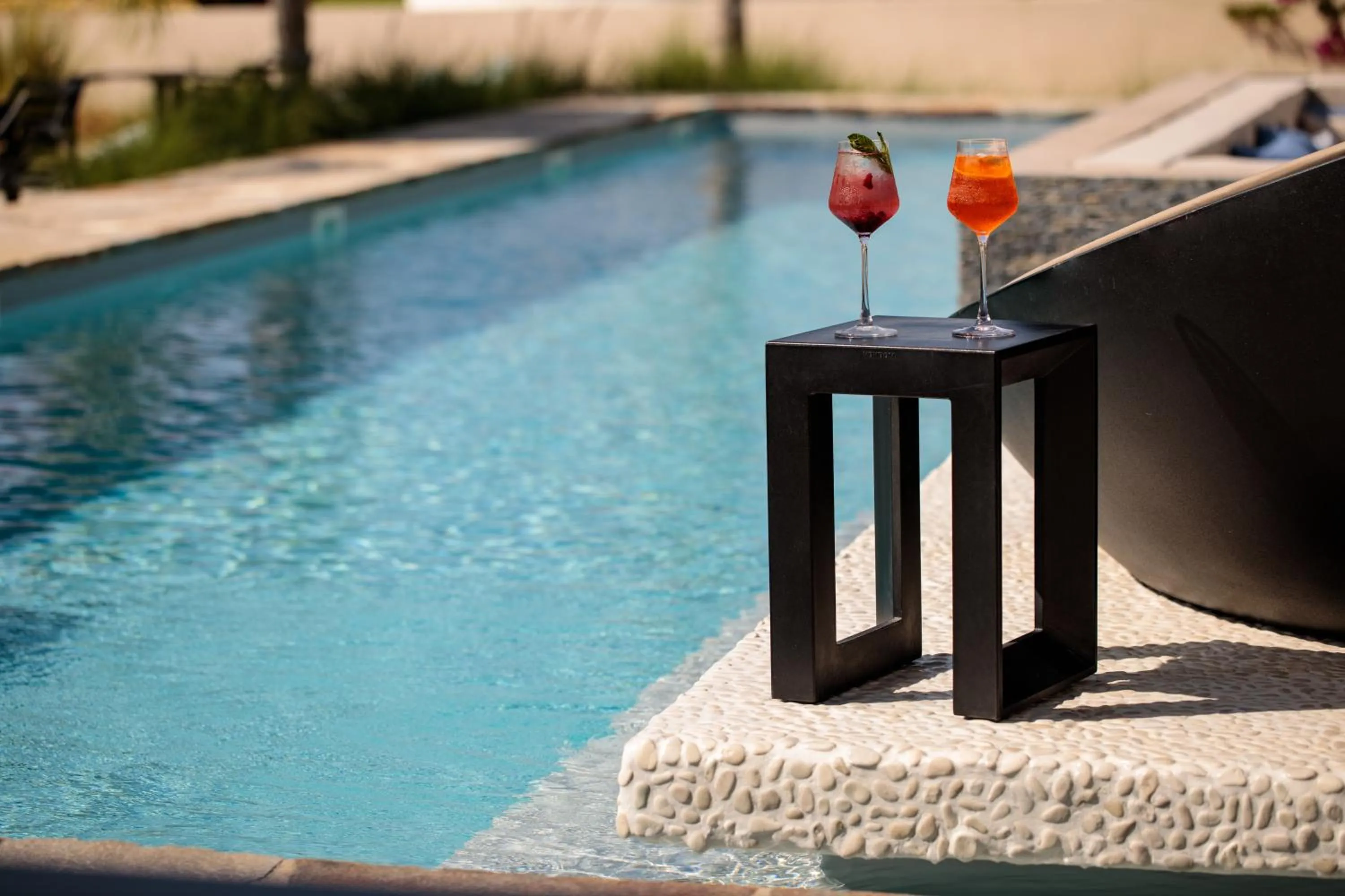 Swimming pool in Eden Beachfront Residences & Suites