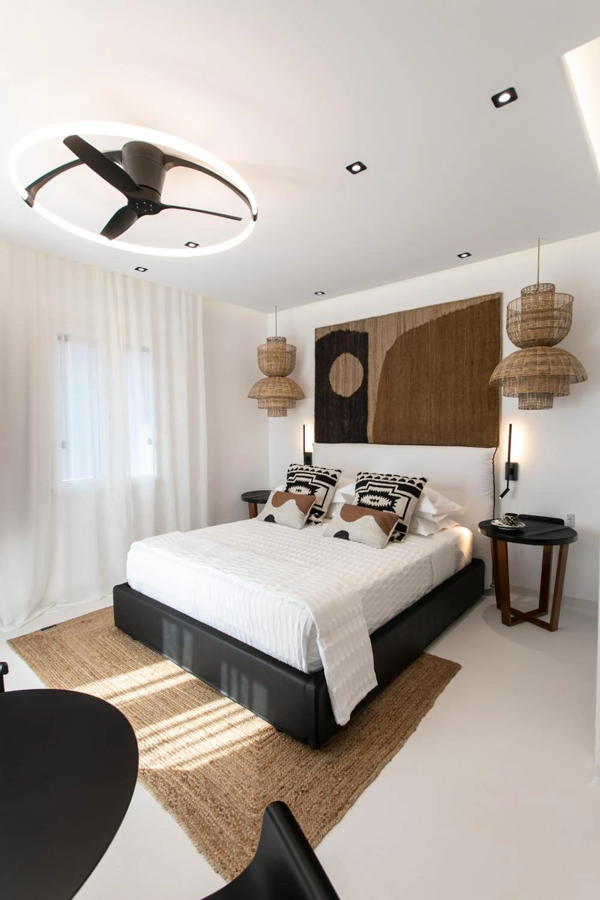 Bed in Eden Beachfront Residences & Suites