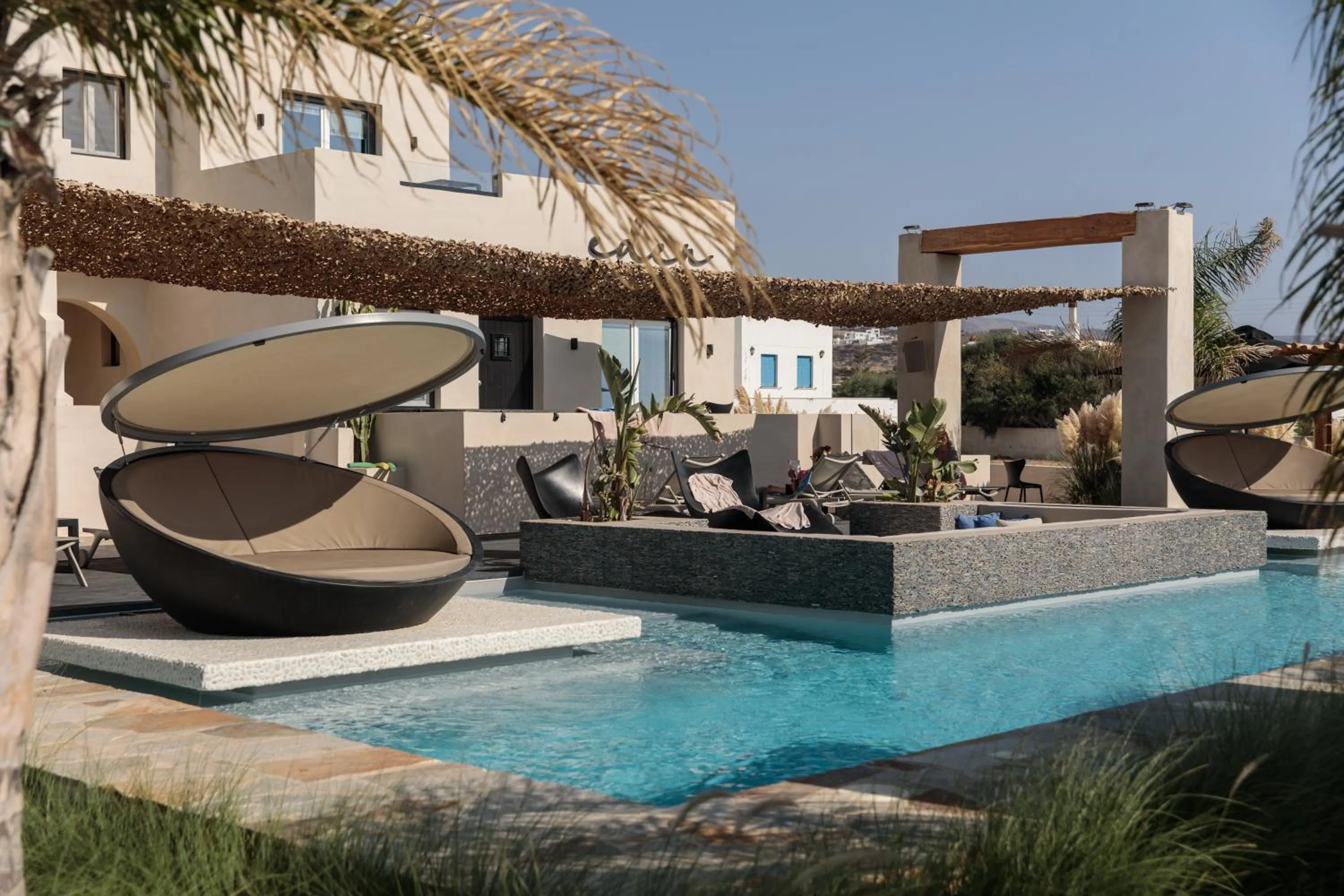 Swimming pool in Eden Beachfront Residences & Suites