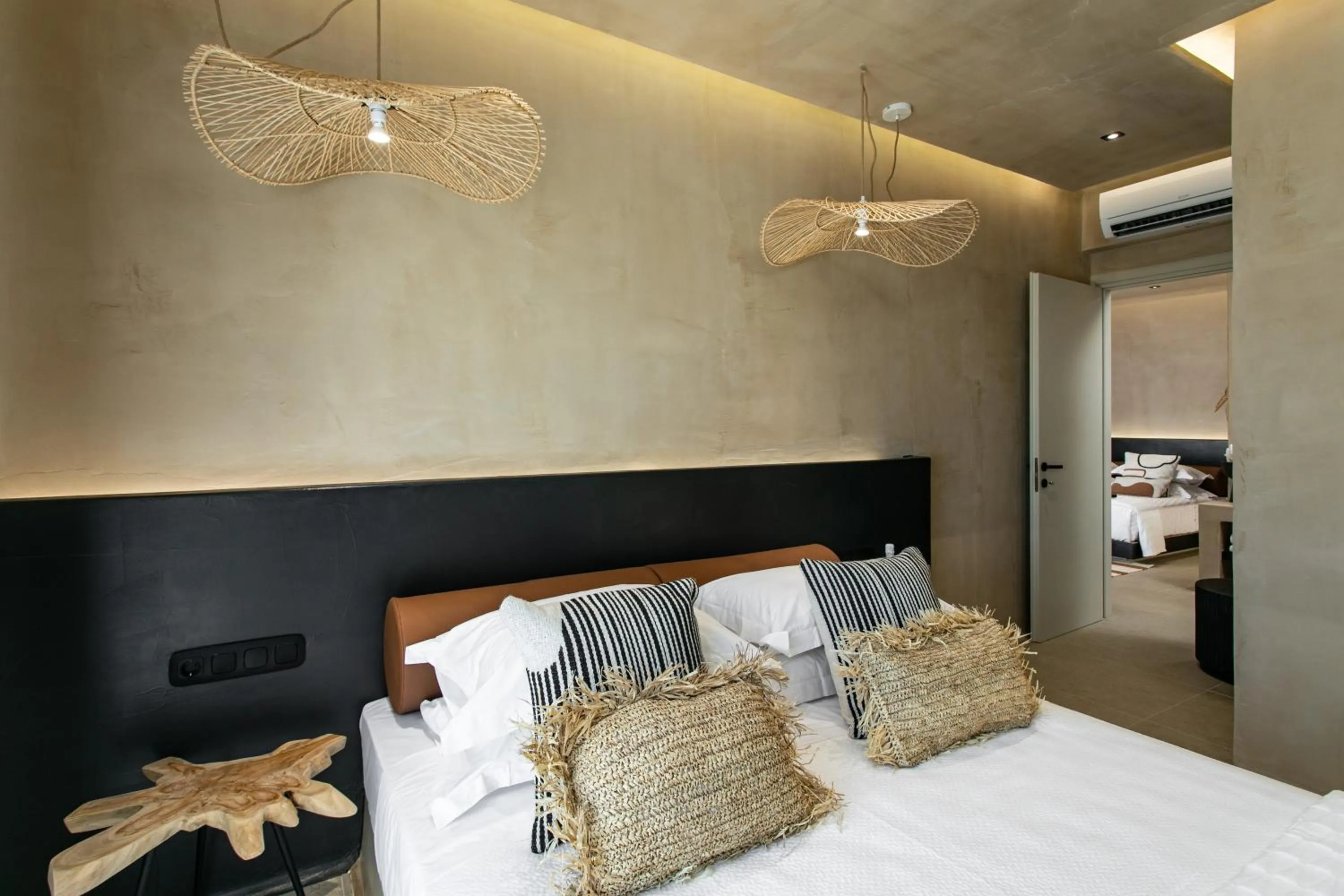 Bed in Eden Beachfront Residences & Suites