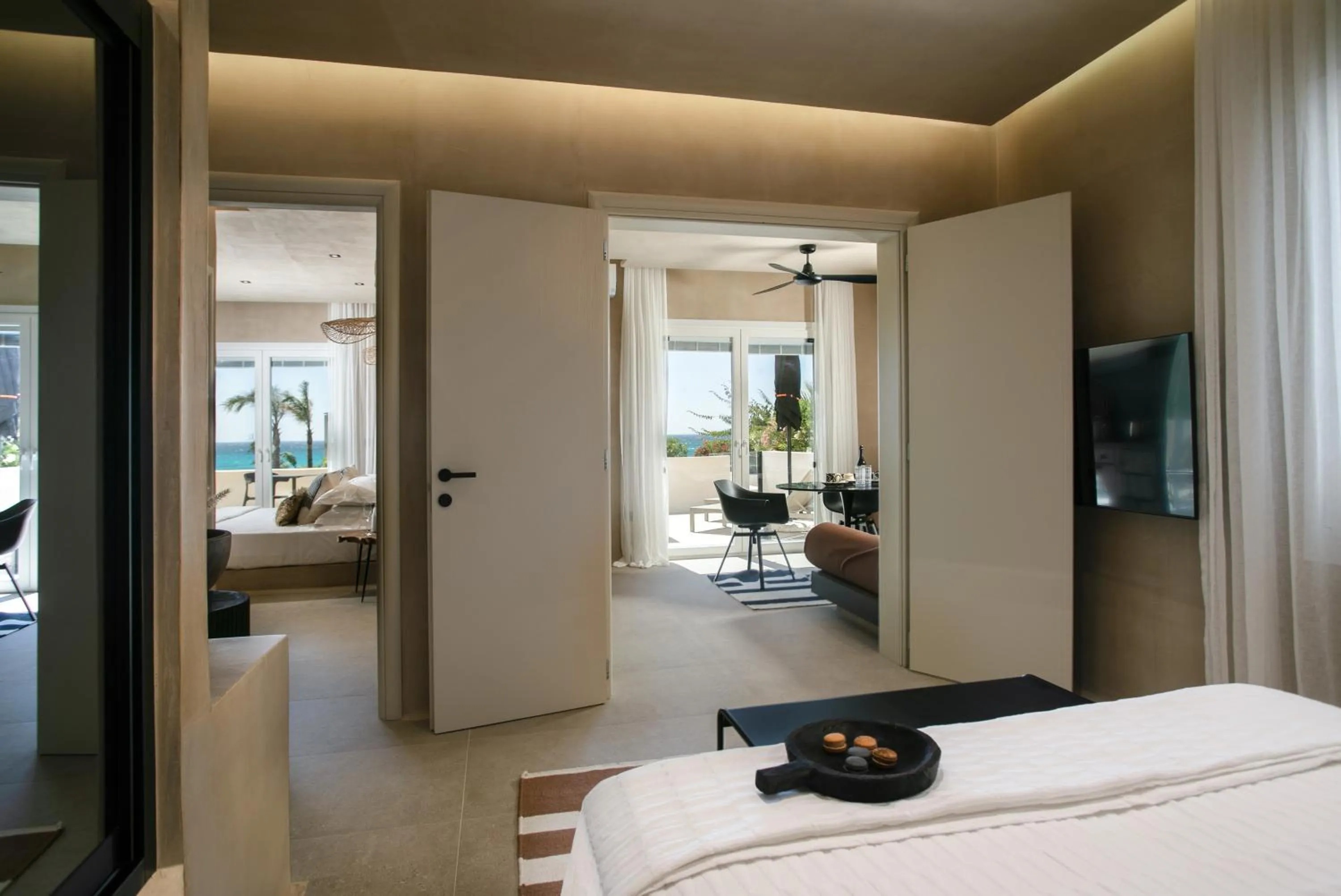 Bedroom, Bed in Eden Beachfront Residences & Suites