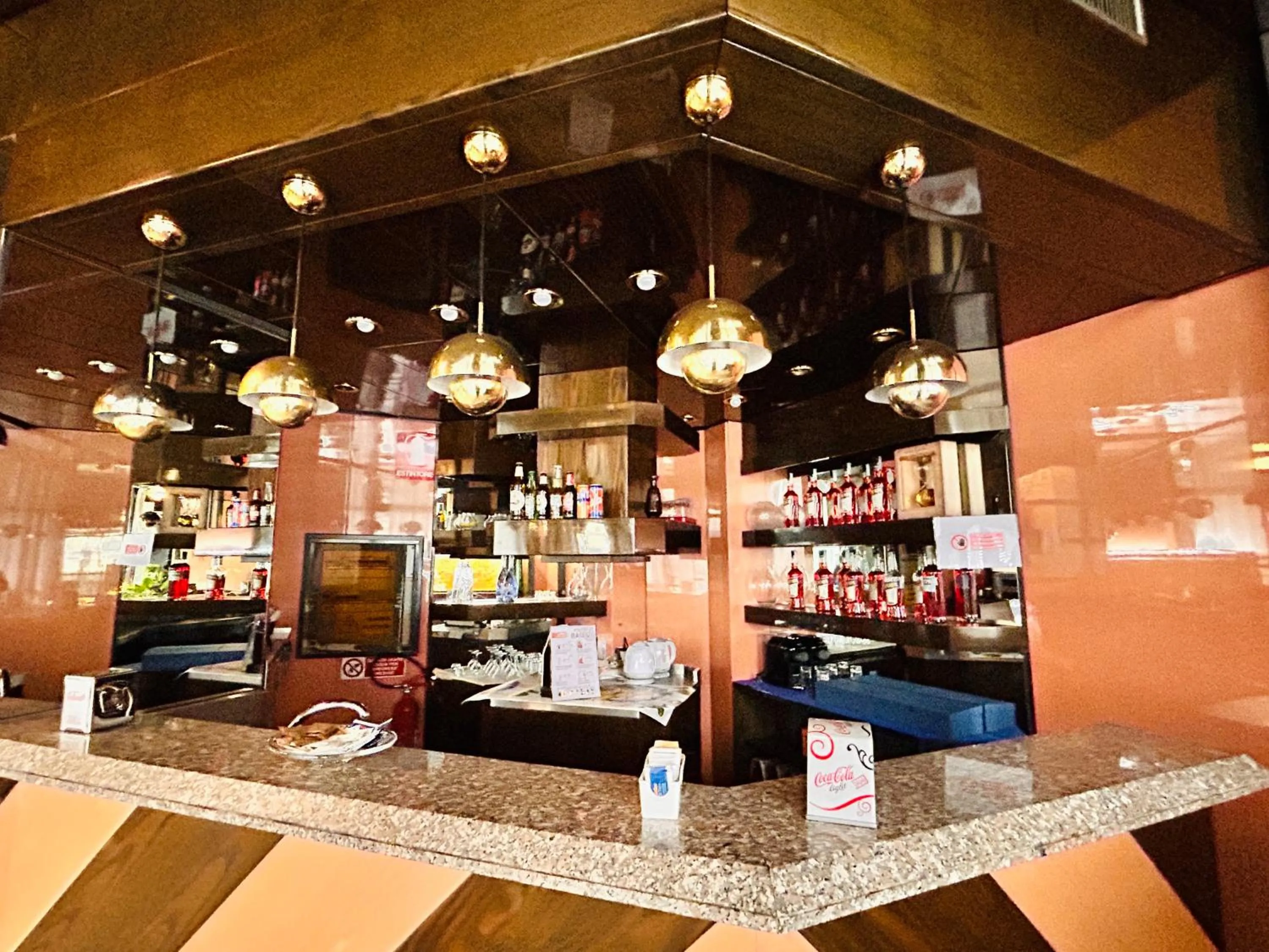 minibar in La Fenice Hotel