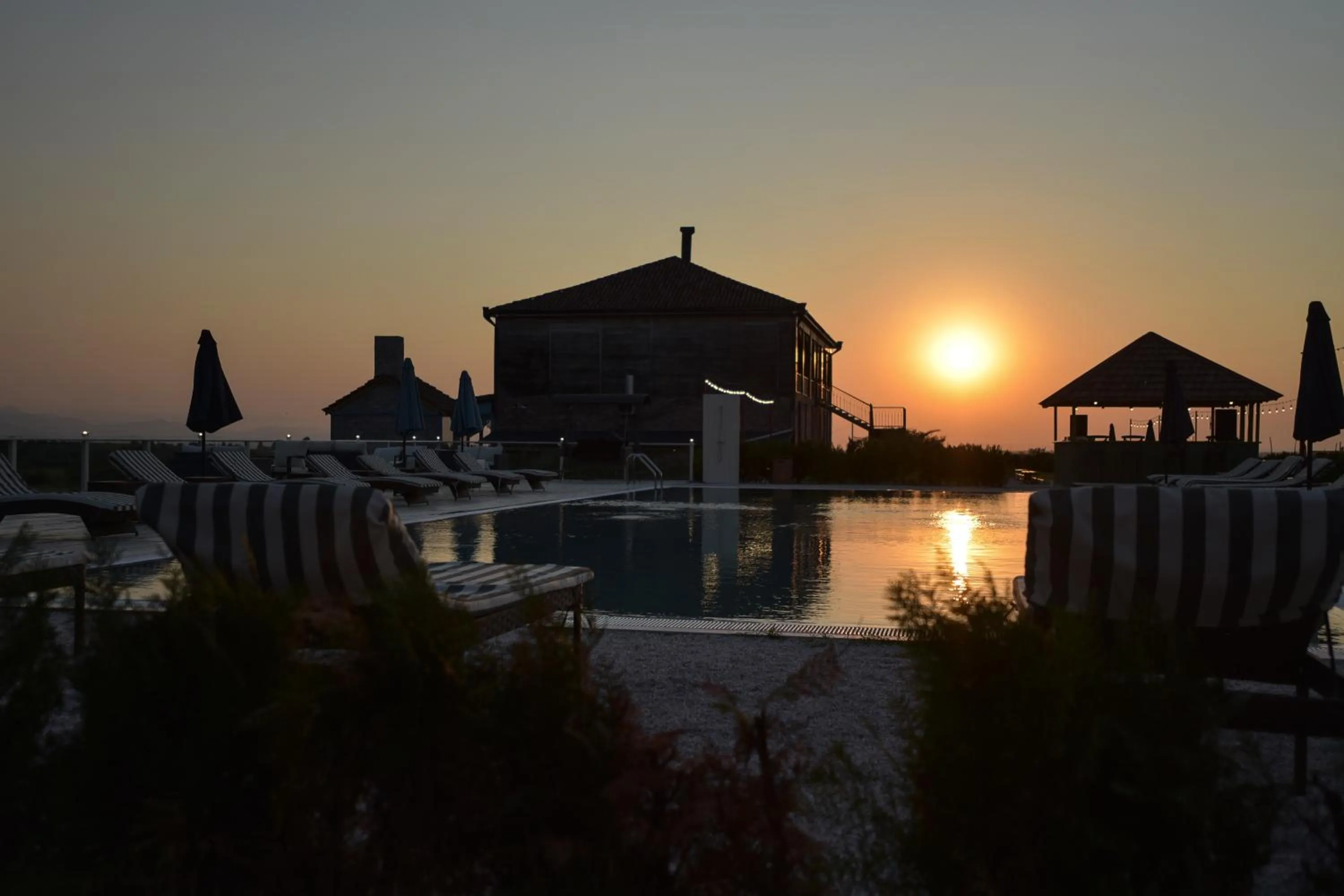 Swimming pool in Chateau Vartsikhe