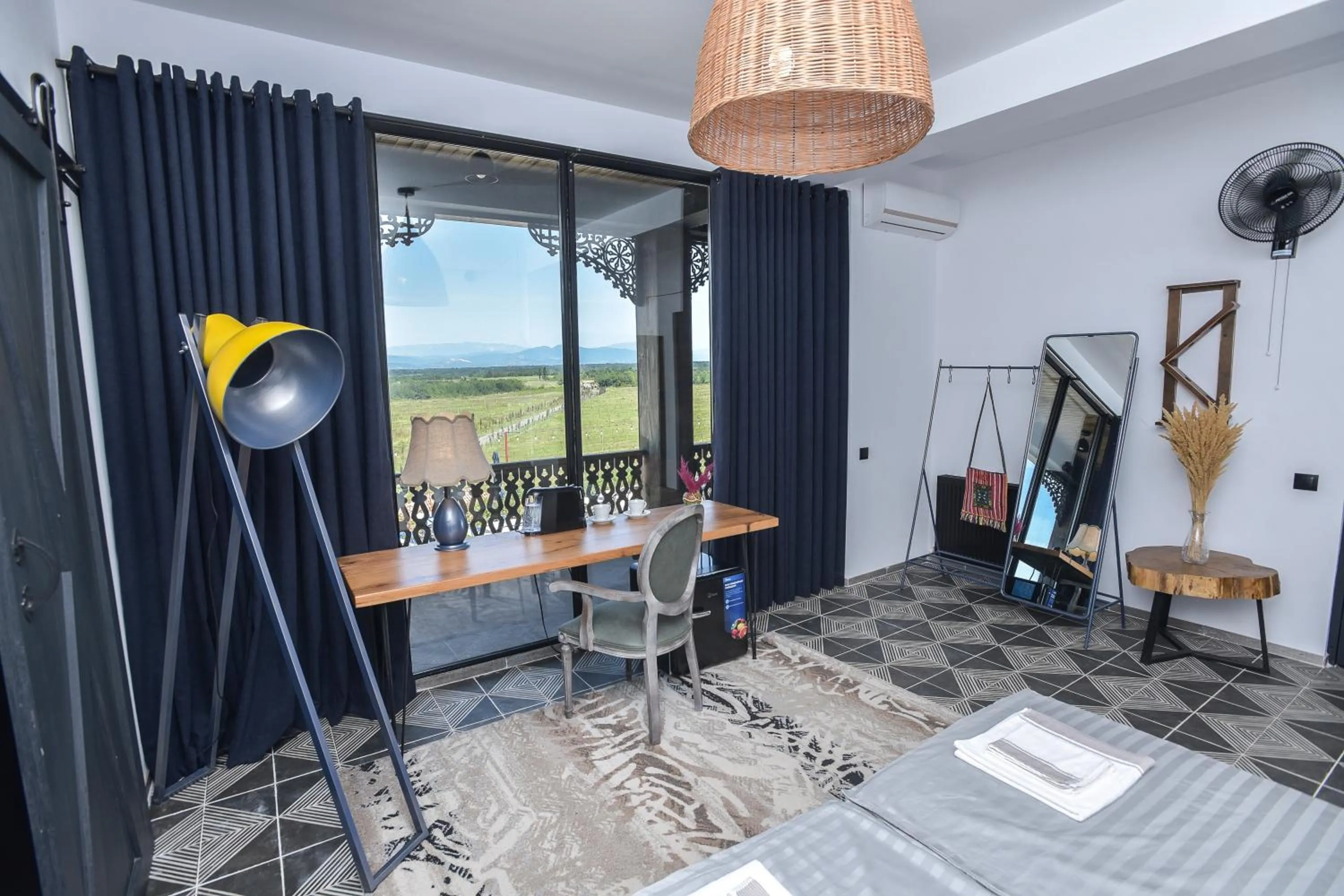 Seating area in Chateau Vartsikhe