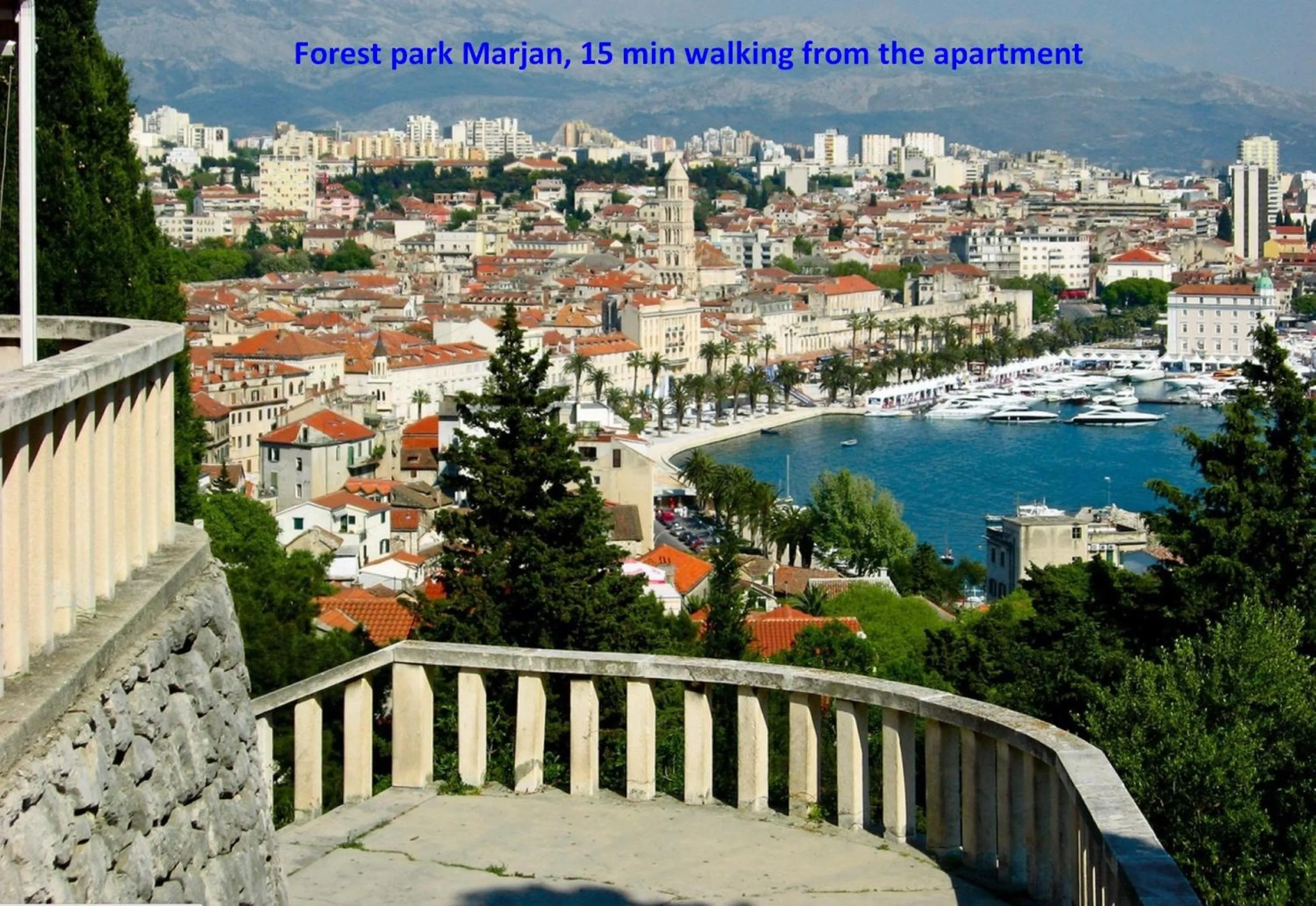 Nearby landmark in Luxury apartment Toni with patio in the heart of Split