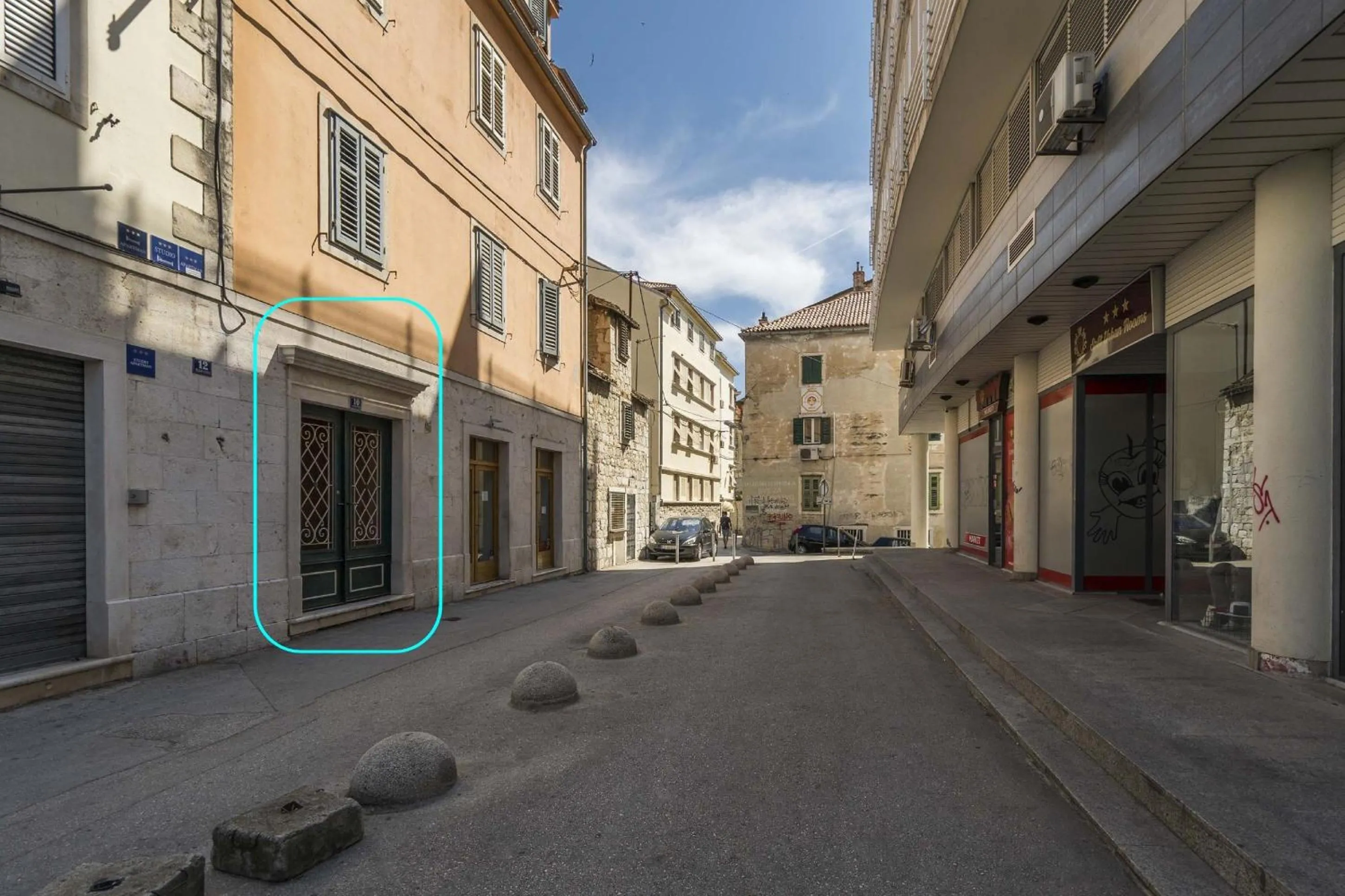 Property building in Luxury apartment Toni with patio in the heart of Split
