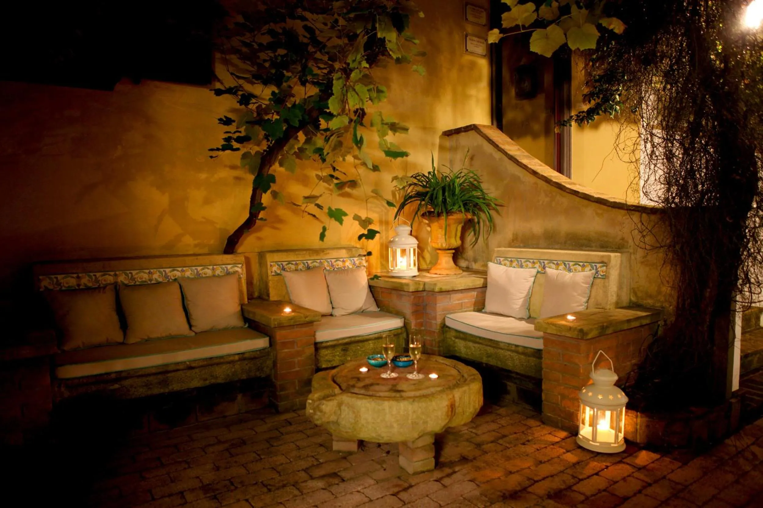 Decorative detail in Hotel La Torre