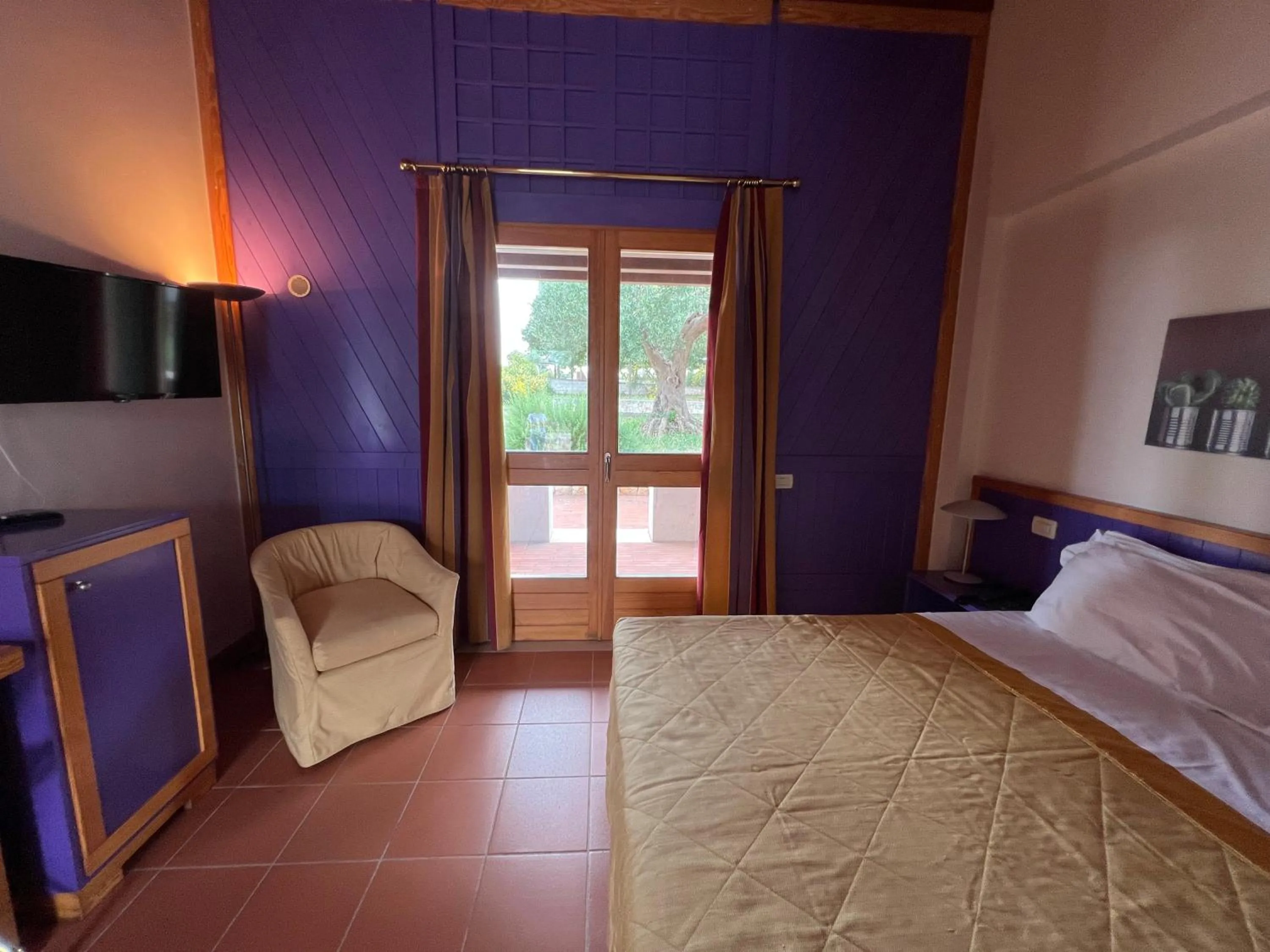 Bed in Apulia Victor Country Hotel