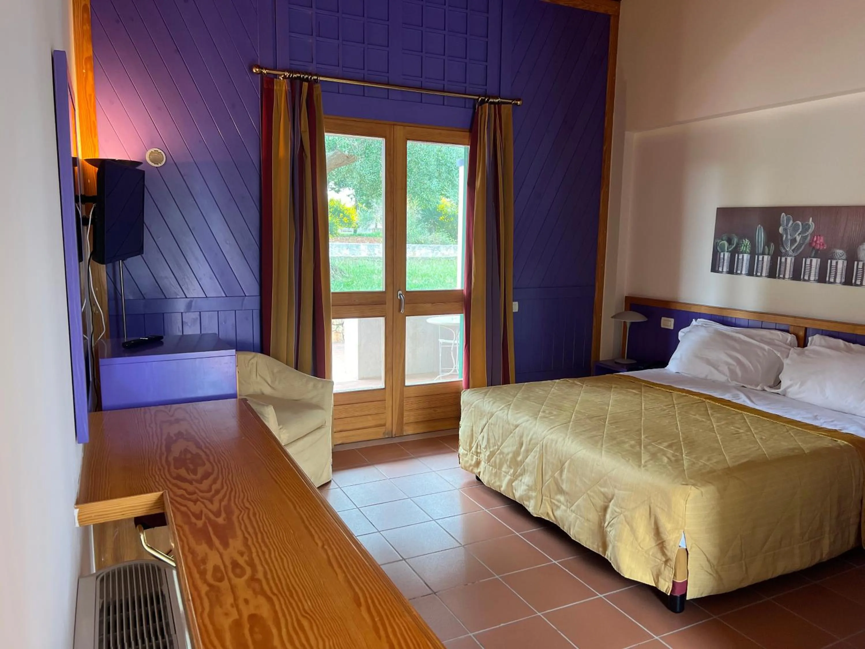 Bed in Apulia Victor Country Hotel