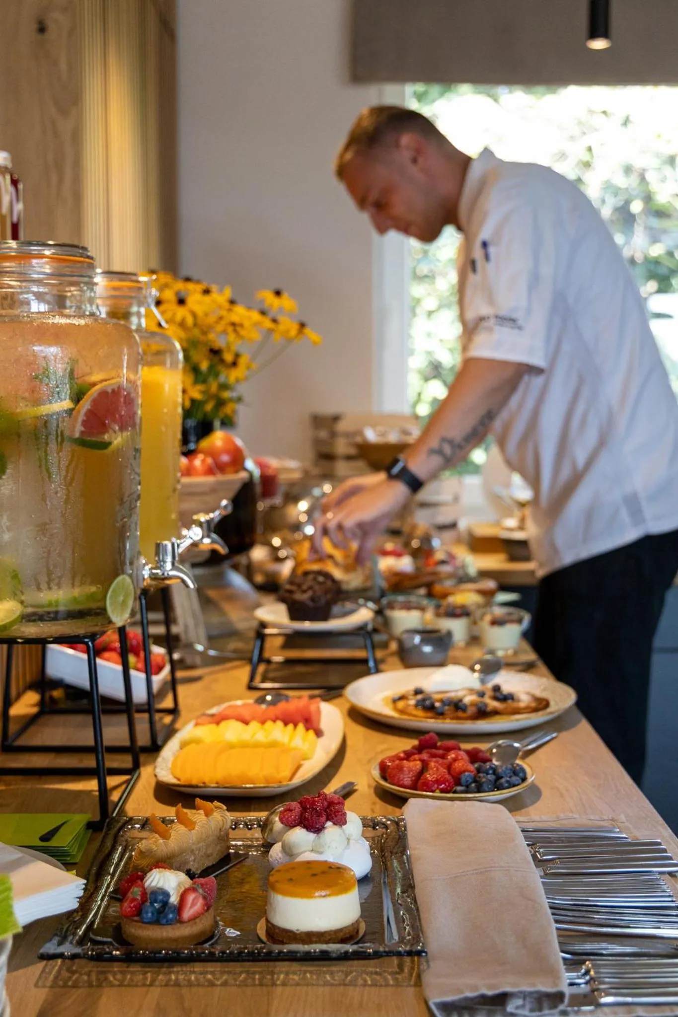 Breakfast in Vista Resort Prague