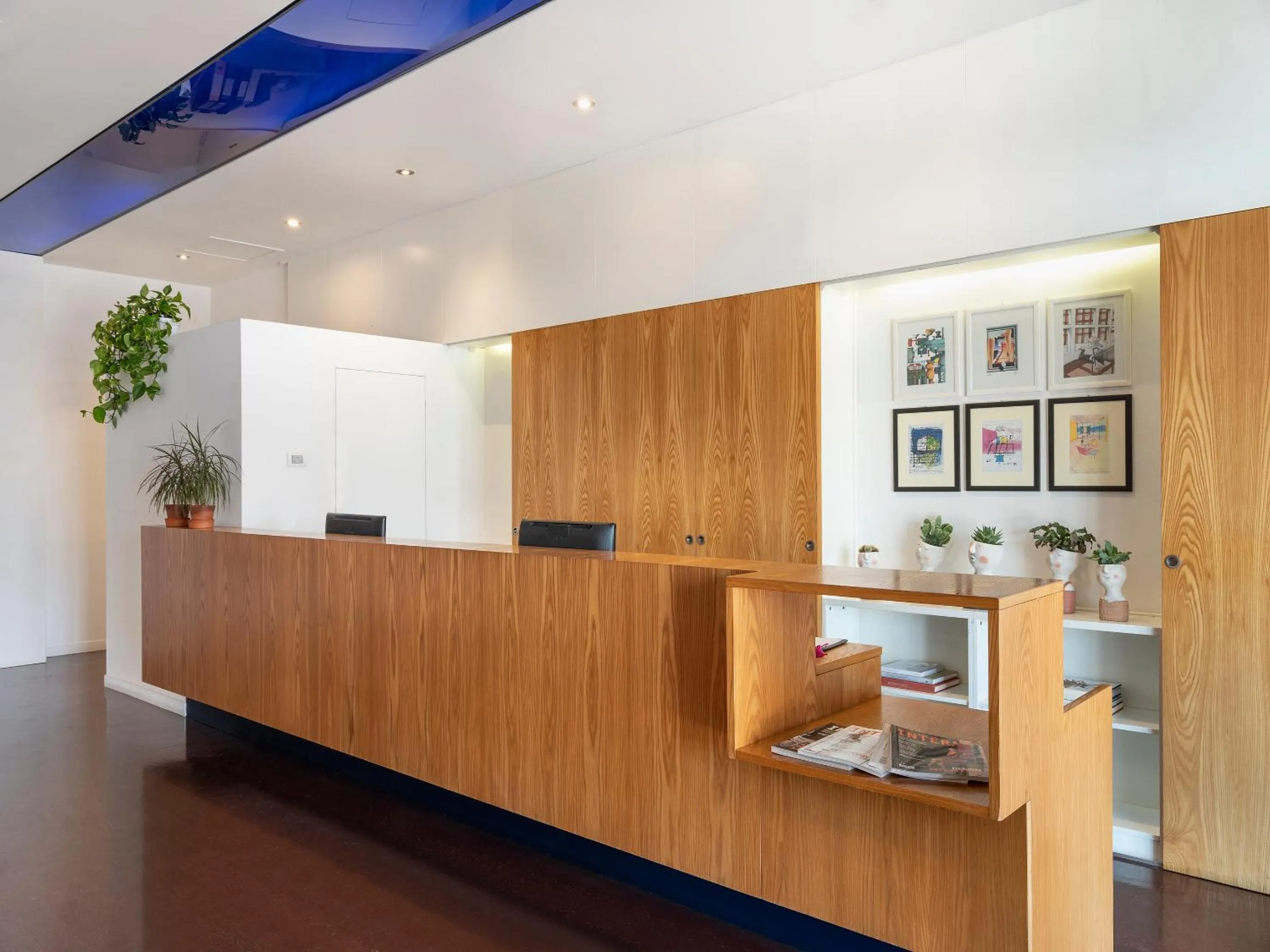 Lobby or reception in Hotel Colle Del Sole