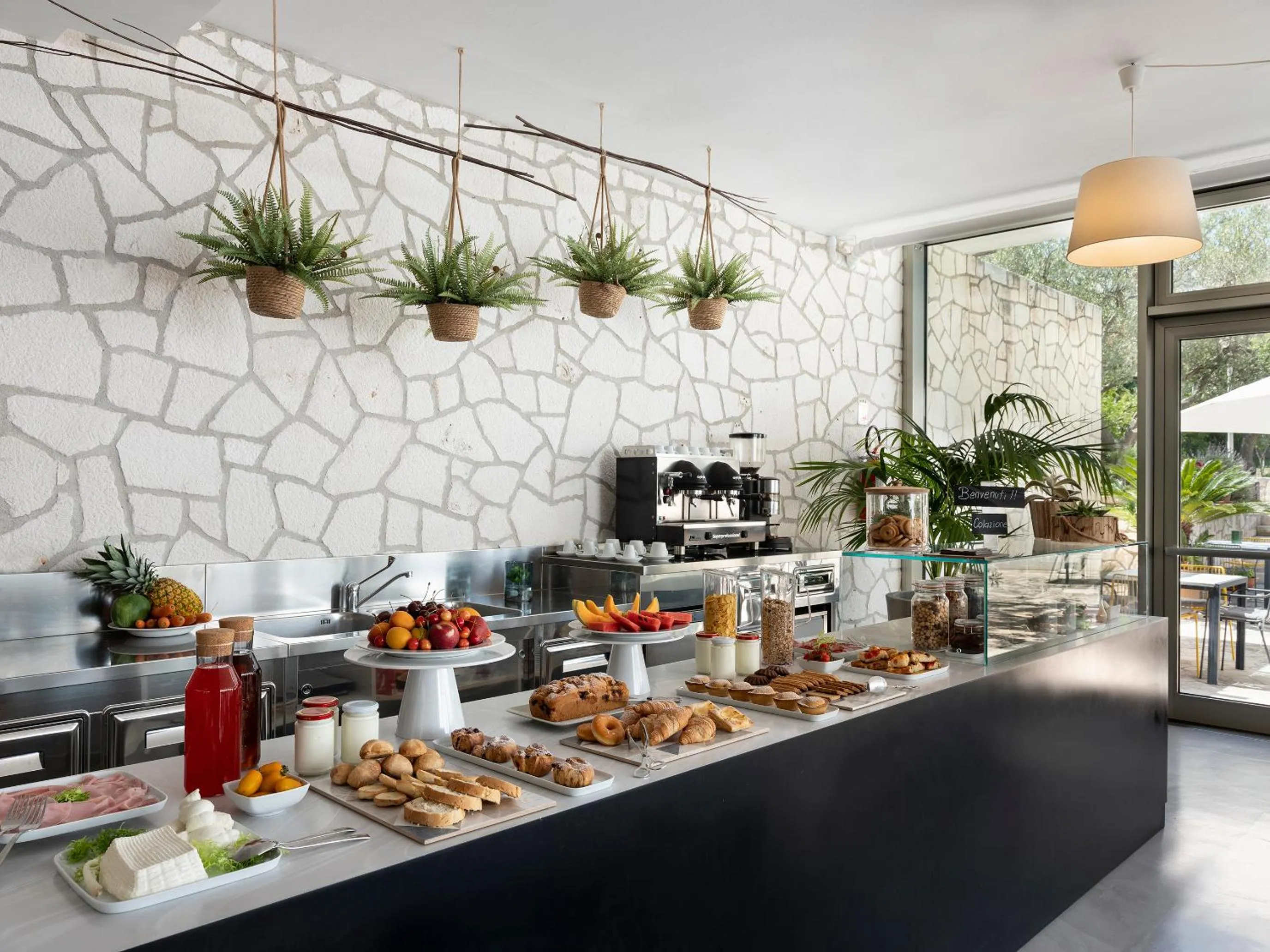 Breakfast in Hotel Colle Del Sole