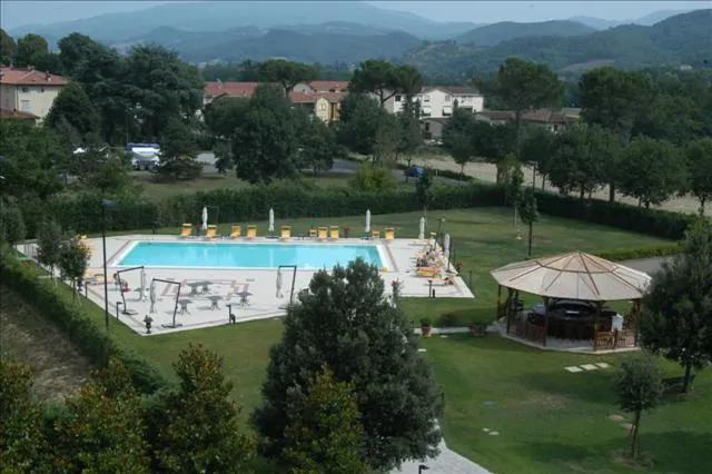 Pool view in Park Hotel Ripaverde