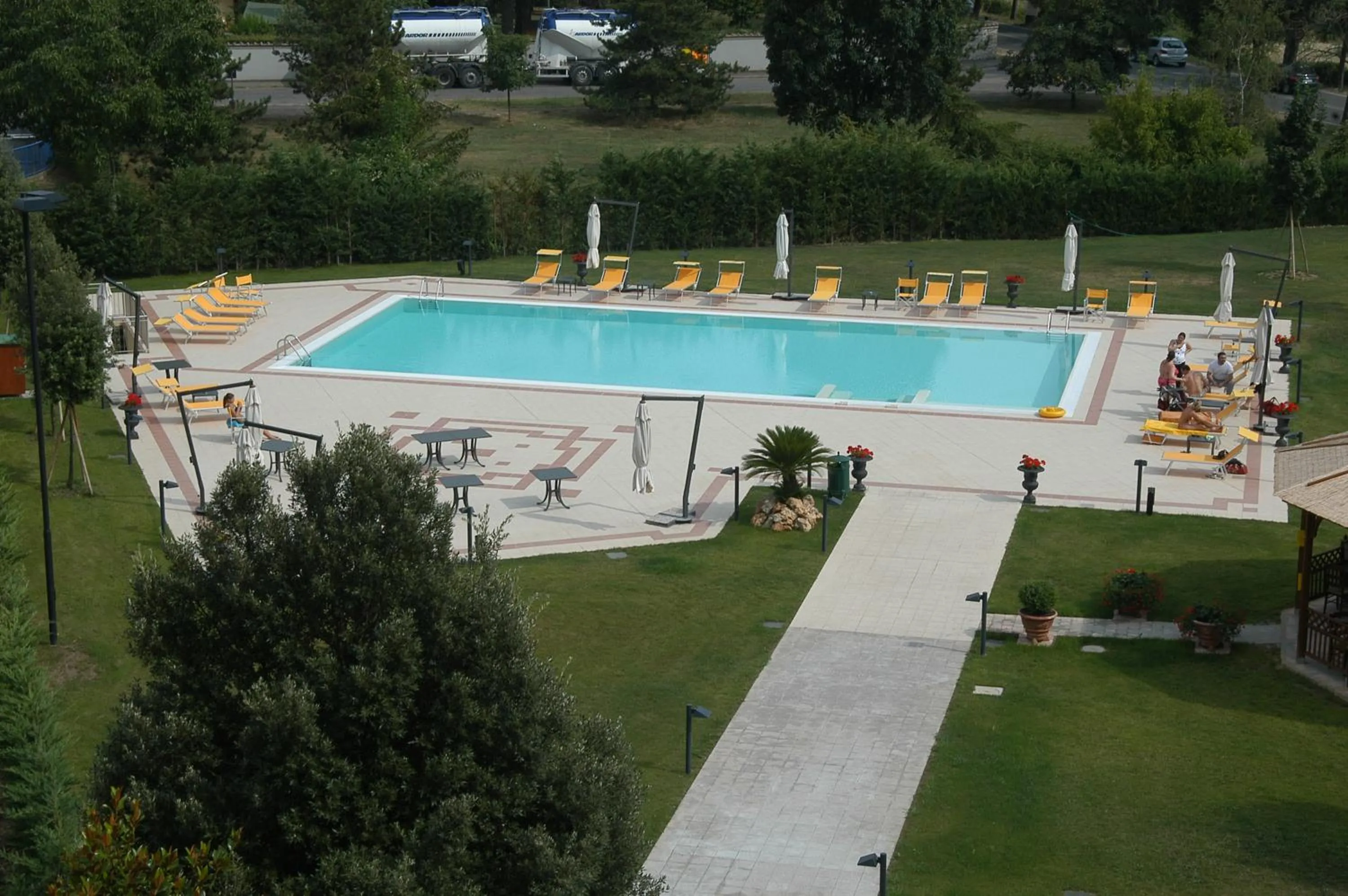 Swimming pool in Park Hotel Ripaverde