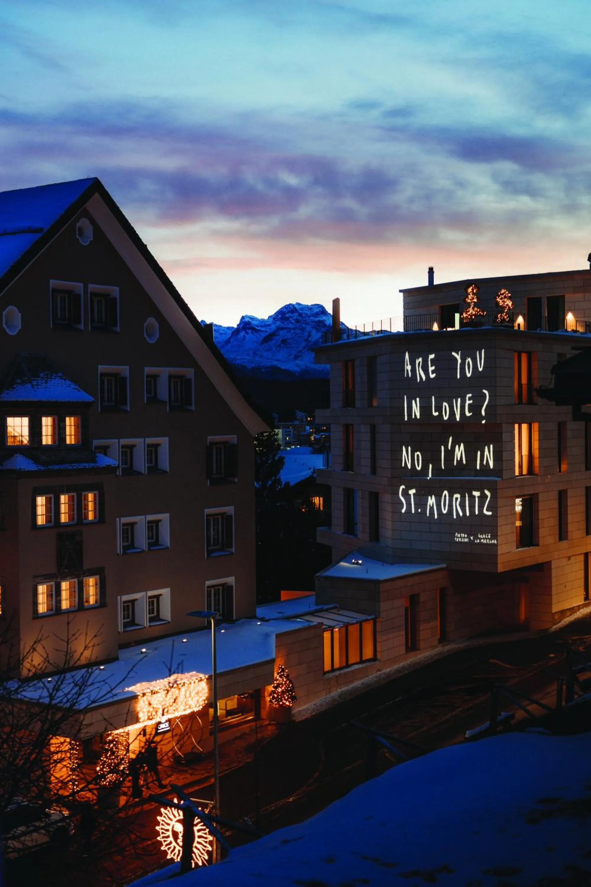 Property building in Hotel GRACE LA MARGNA ST MORITZ