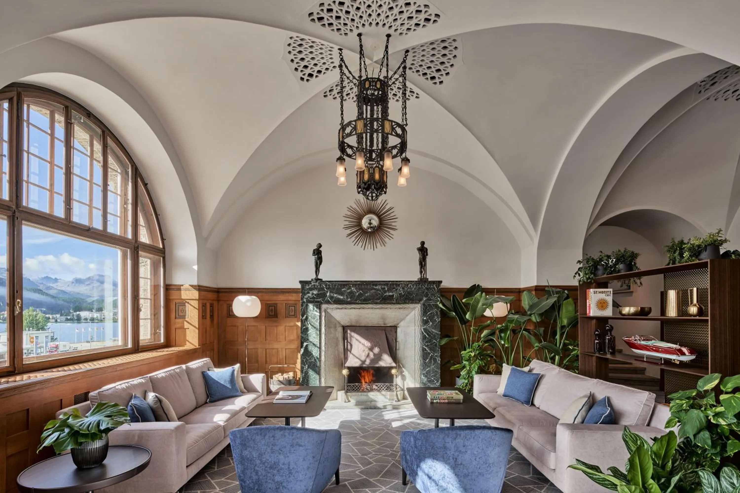 Living room in Hotel GRACE LA MARGNA ST MORITZ