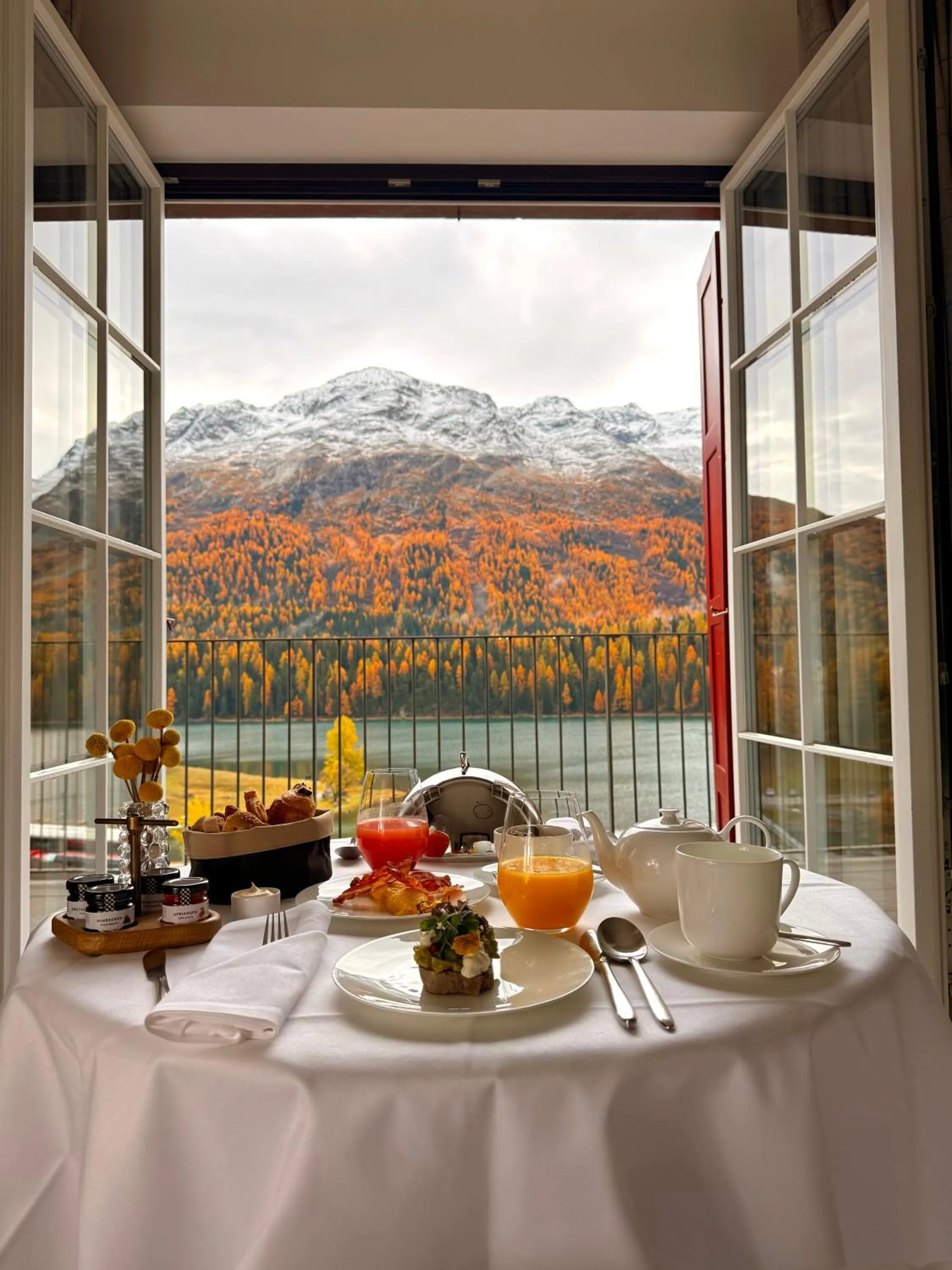 Breakfast in Hotel GRACE LA MARGNA ST MORITZ