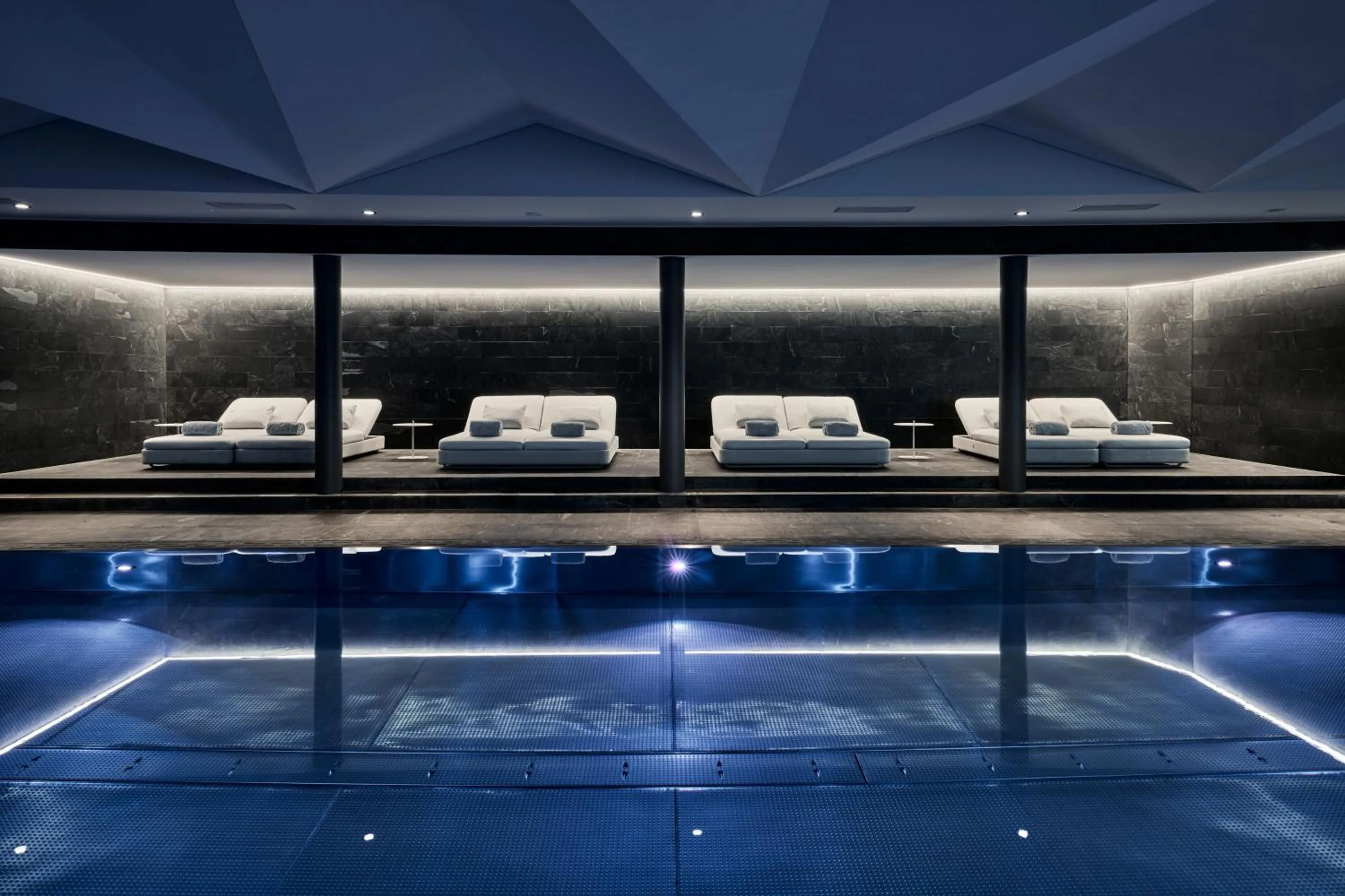 Swimming pool in Hotel GRACE LA MARGNA ST MORITZ