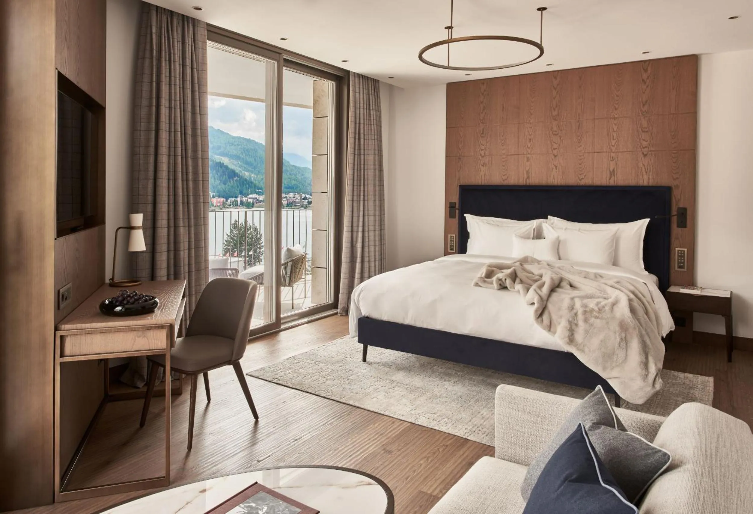 Photo of the whole room, Bed in Hotel GRACE LA MARGNA ST MORITZ