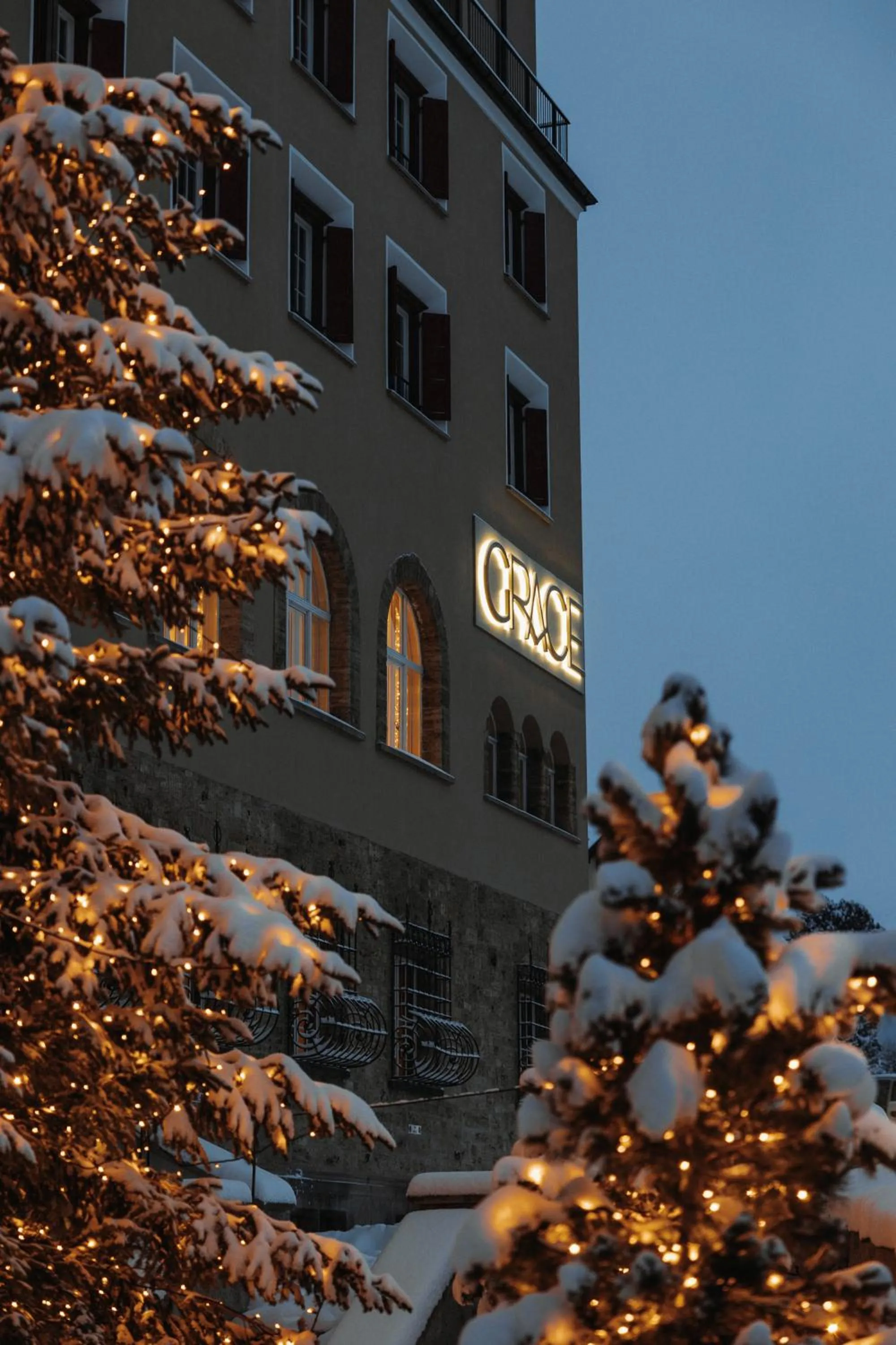 Property building in Hotel GRACE LA MARGNA ST MORITZ