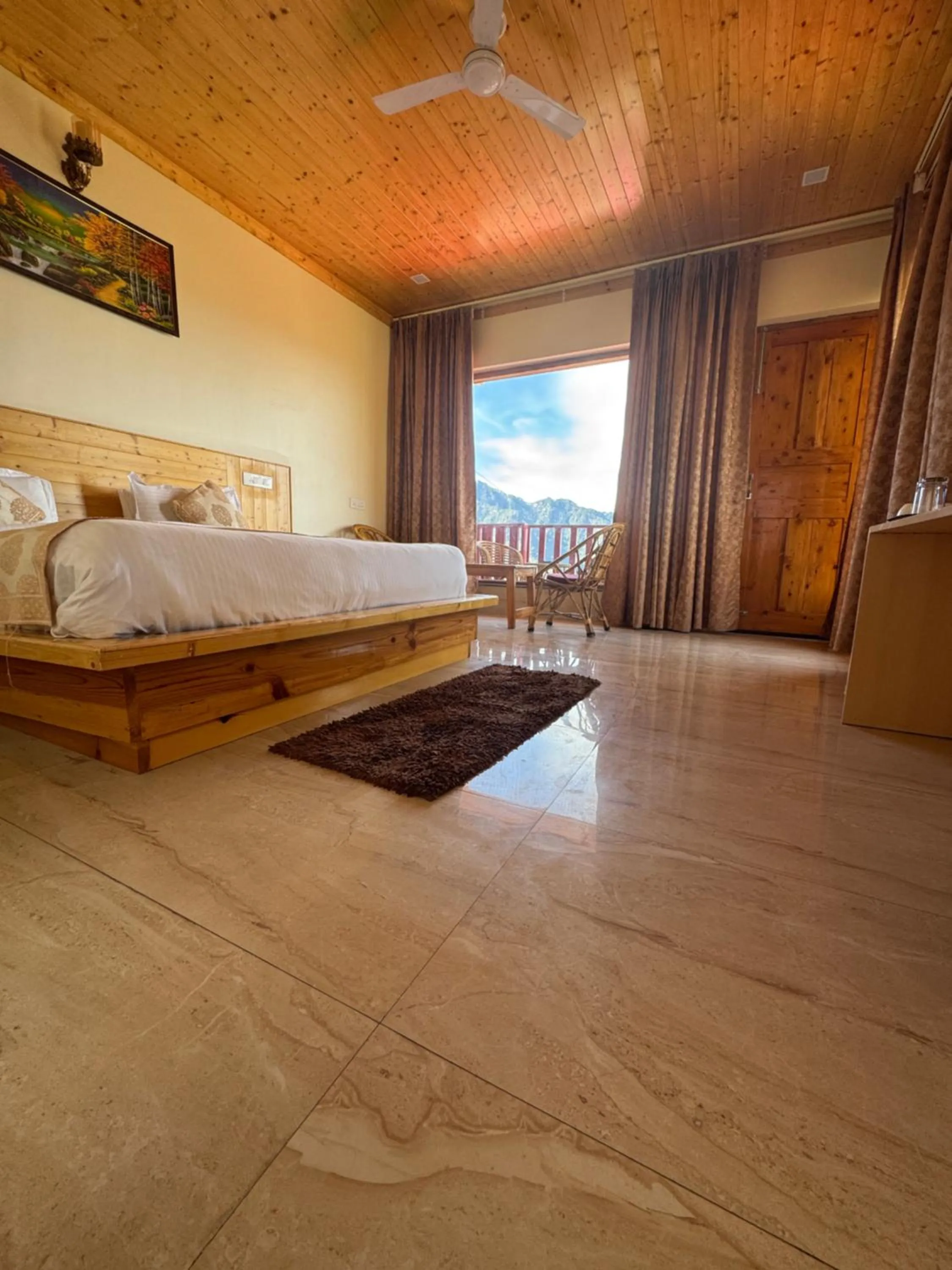 Bedroom in The Vintage Hill Village - Himalayan Boutique Resort