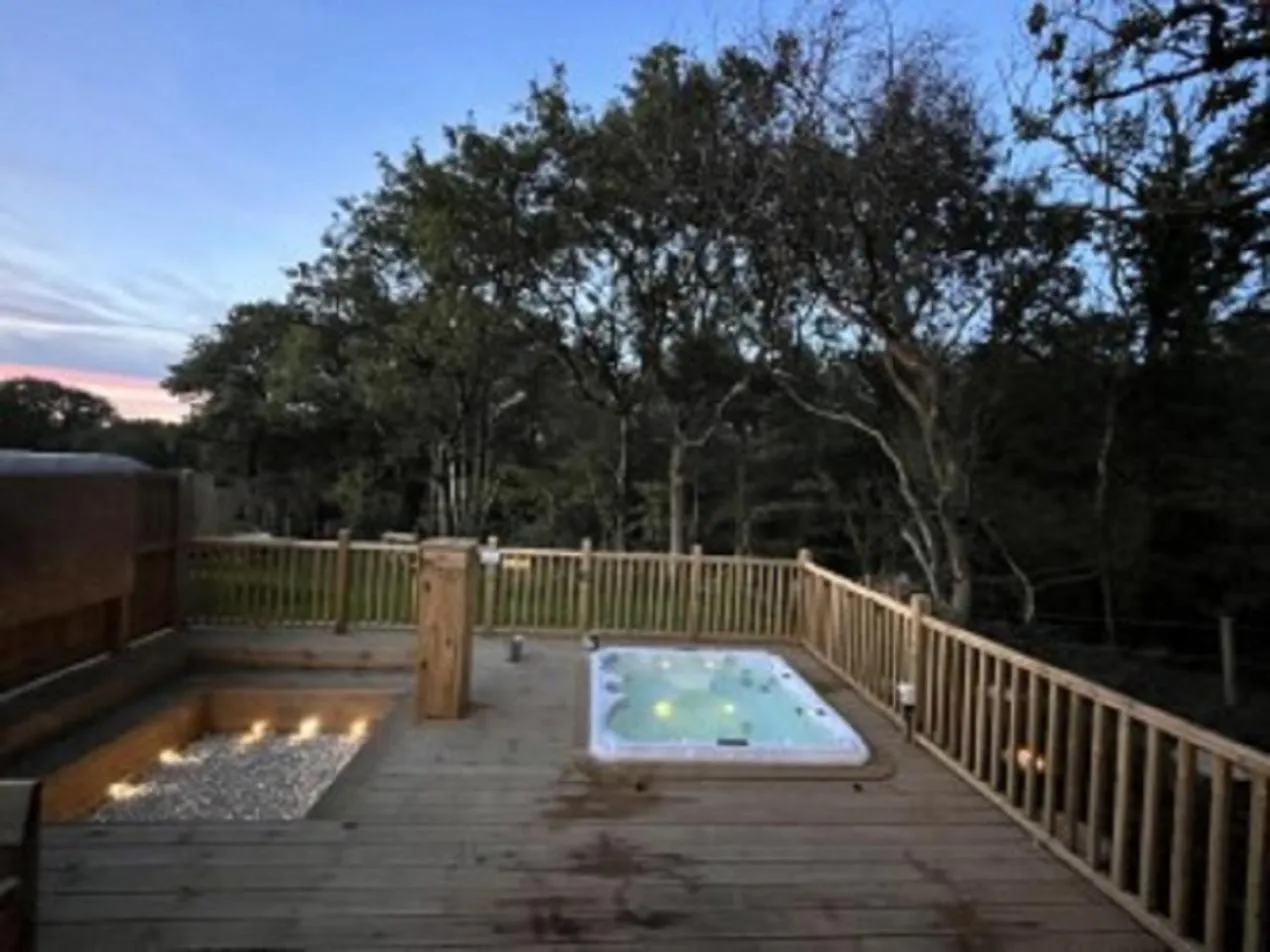 Patio in Robin Hood Safari Tent