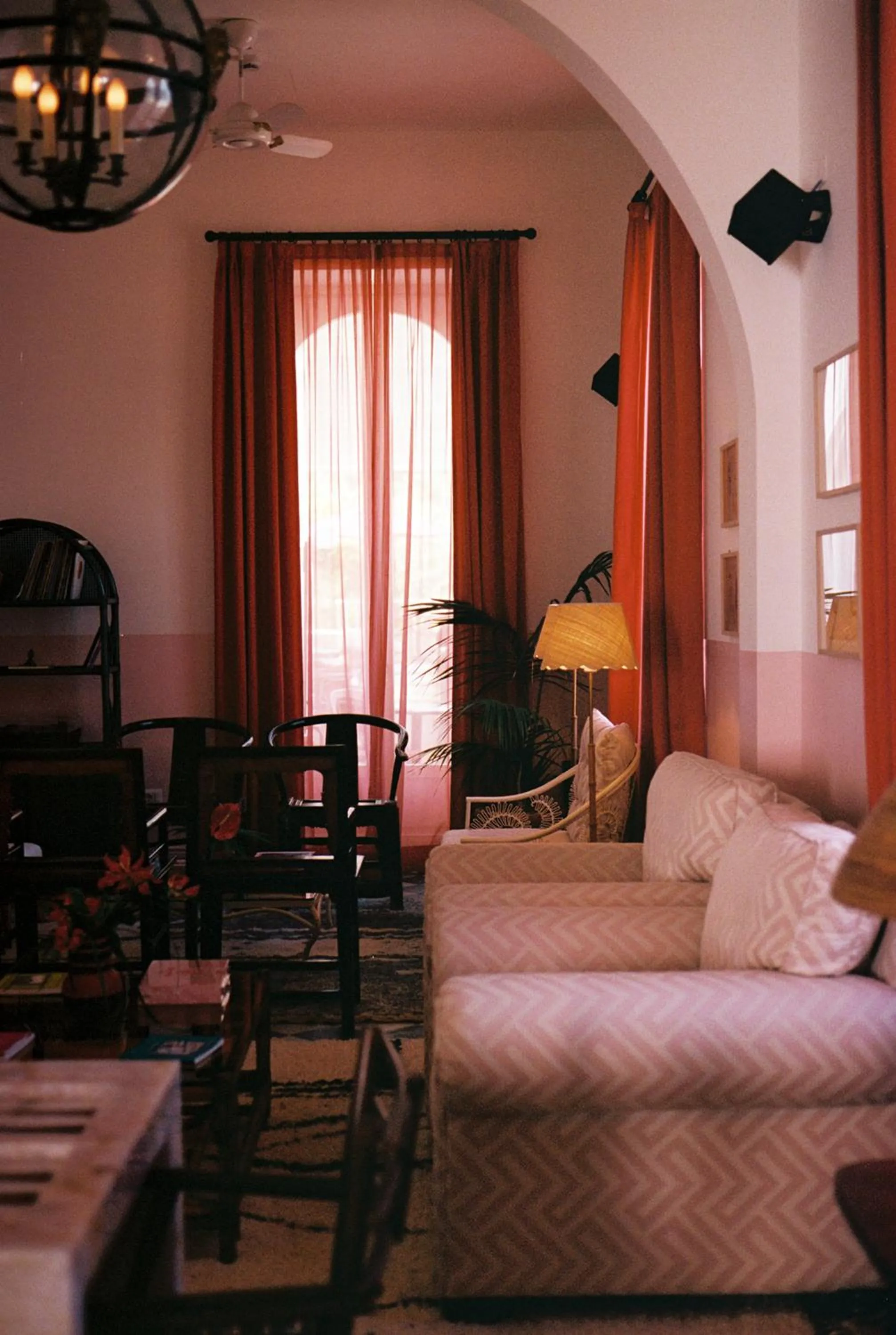 Living room in Il Capri Hotel