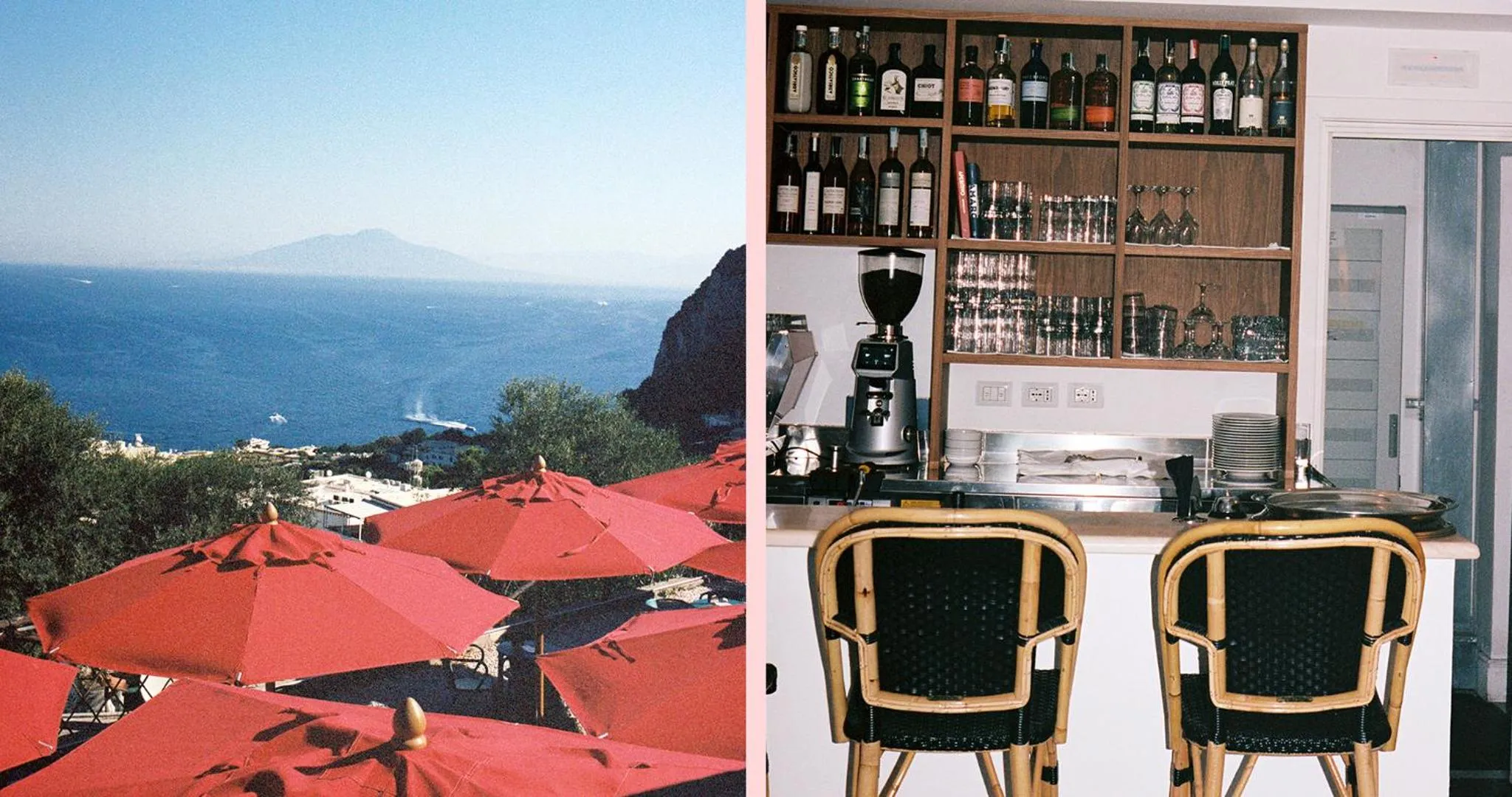 Restaurant/places to eat in Il Capri Hotel