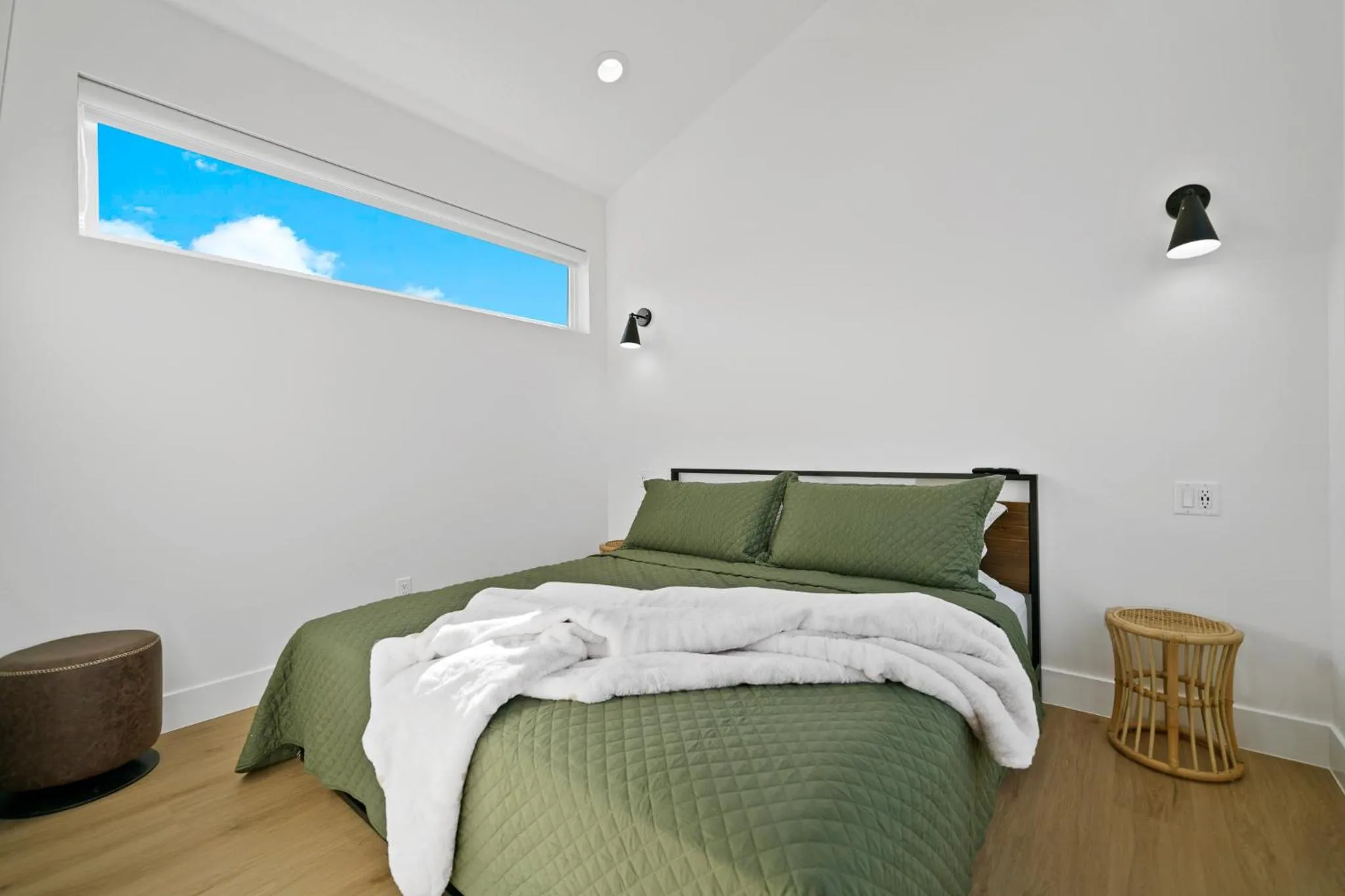 Bed in The Bungalows at Zion