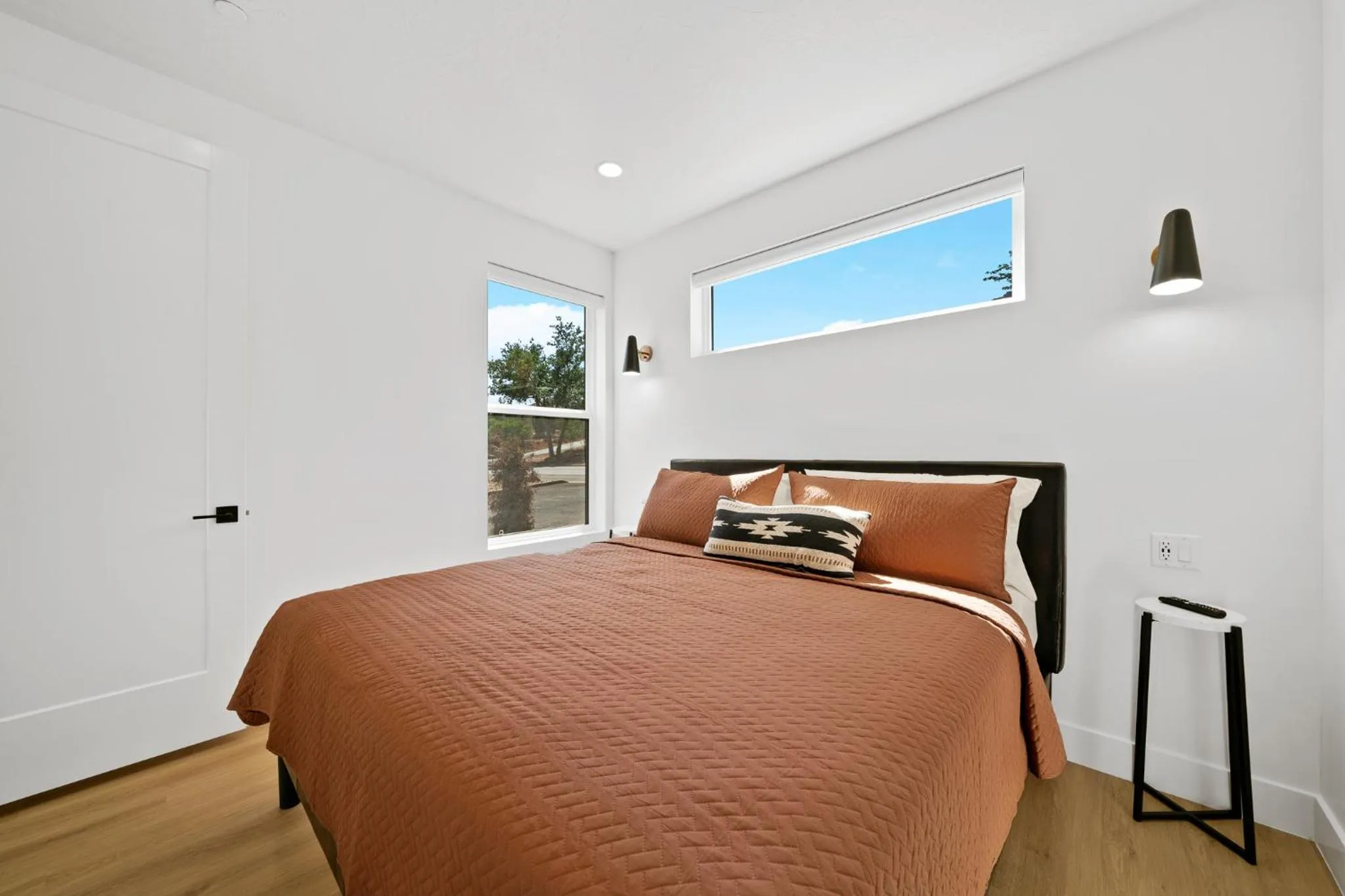 Bed in The Bungalows at Zion