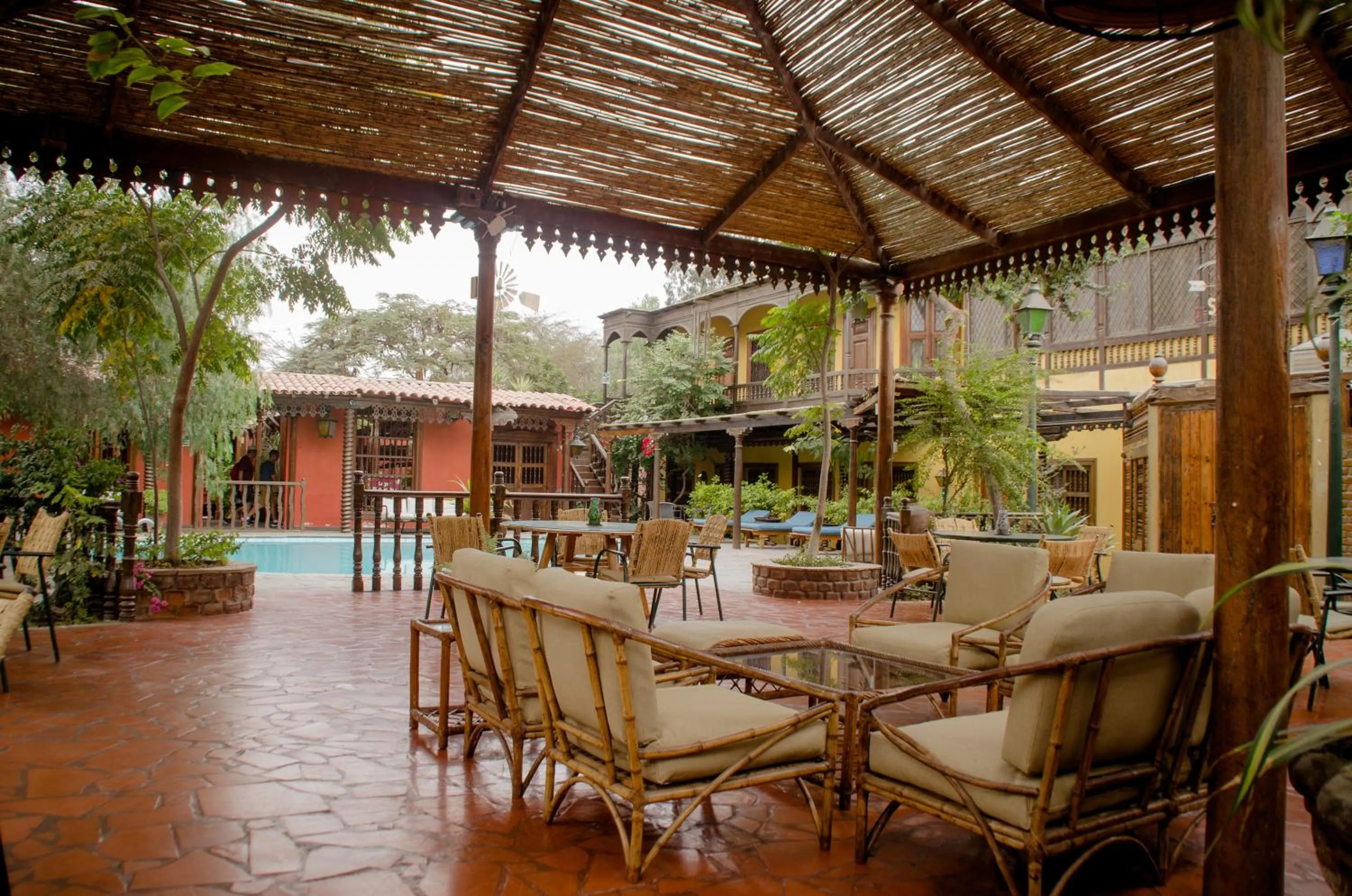 Restaurant/places to eat in Hotel & Hacienda El Carmelo