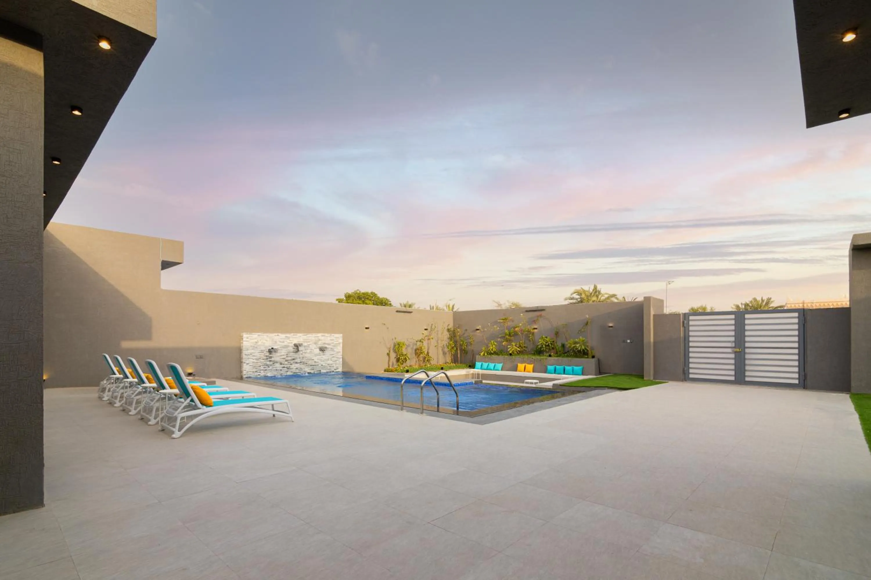 Swimming pool in Riyadh View Resort منتجع و شاليهات الرياض فيو