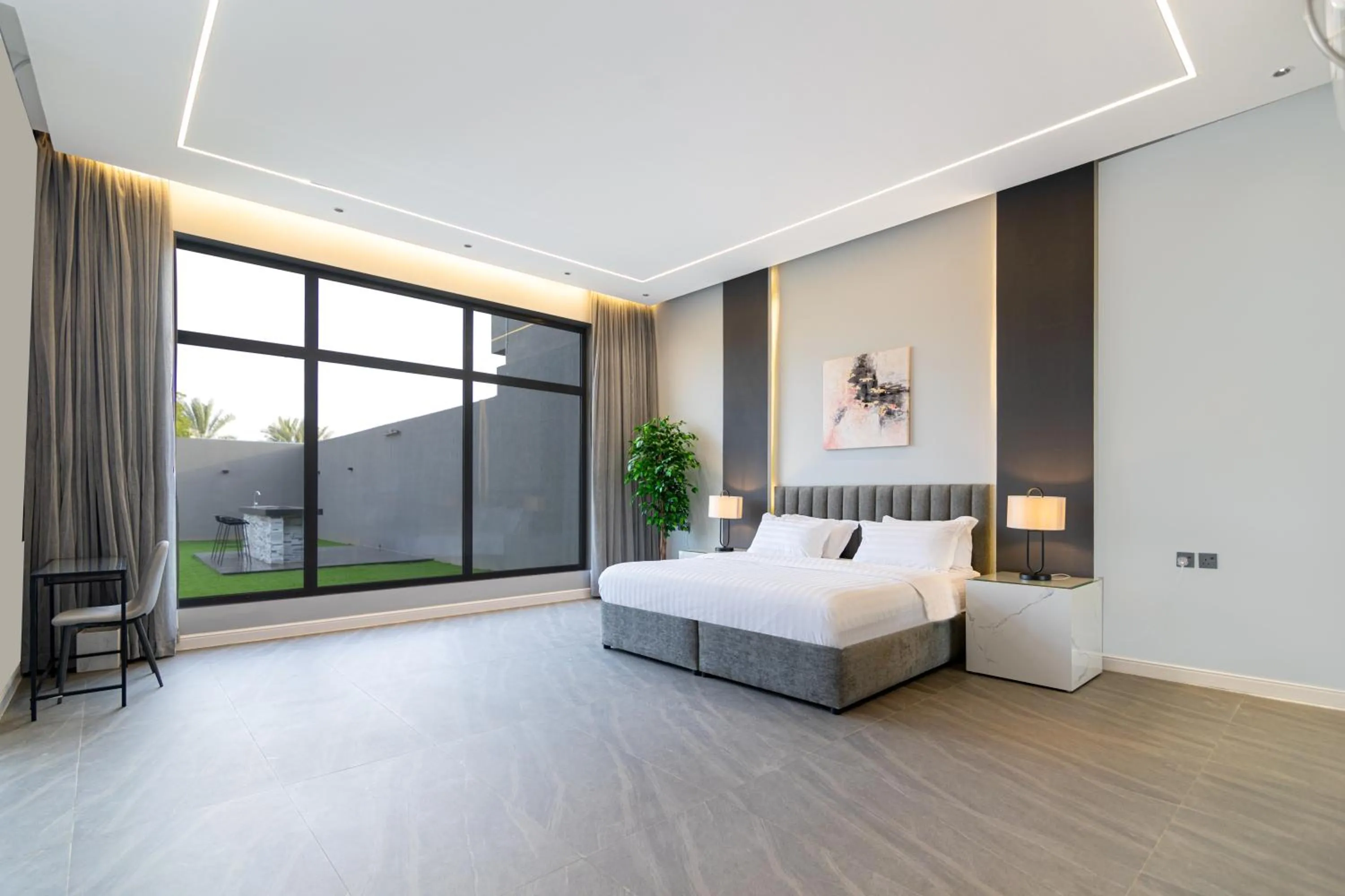 Bedroom in Riyadh View Resort منتجع و شاليهات الرياض فيو