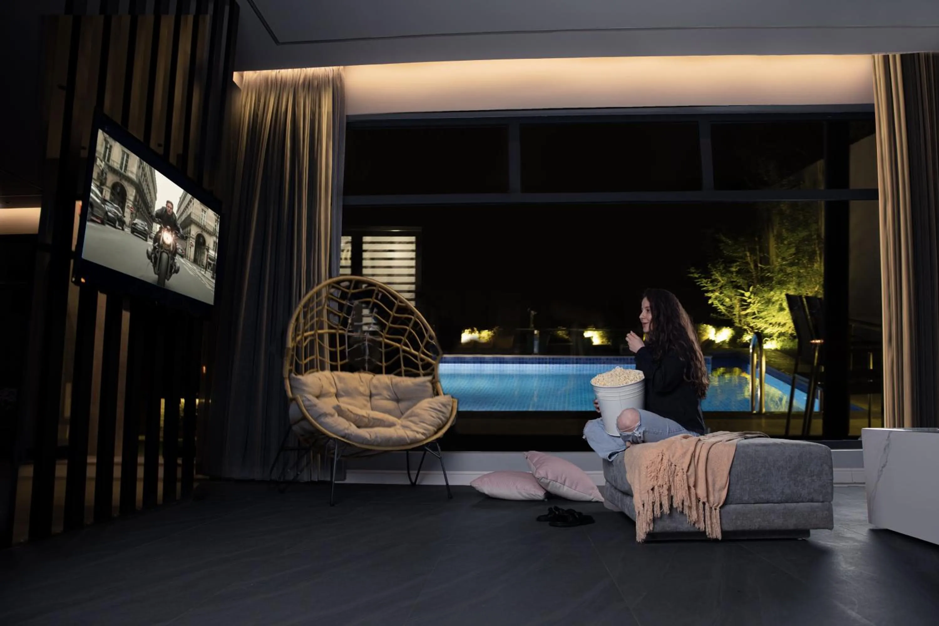 TV and multimedia in Riyadh View Resort منتجع و شاليهات الرياض فيو