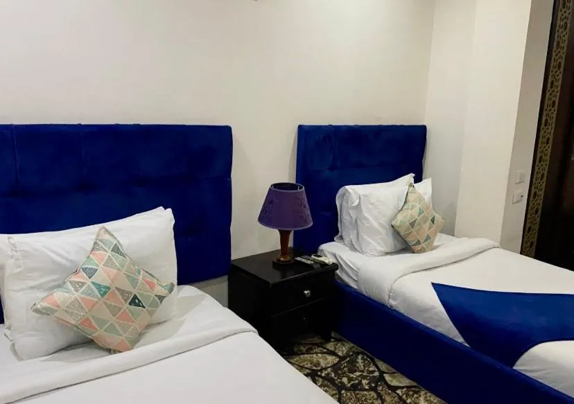 Bed in Golden Pyramids Inn