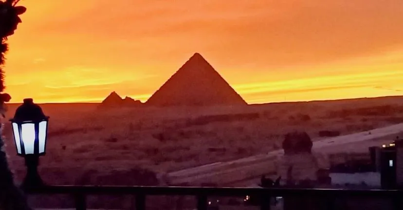 Property building in Golden Pyramids Inn