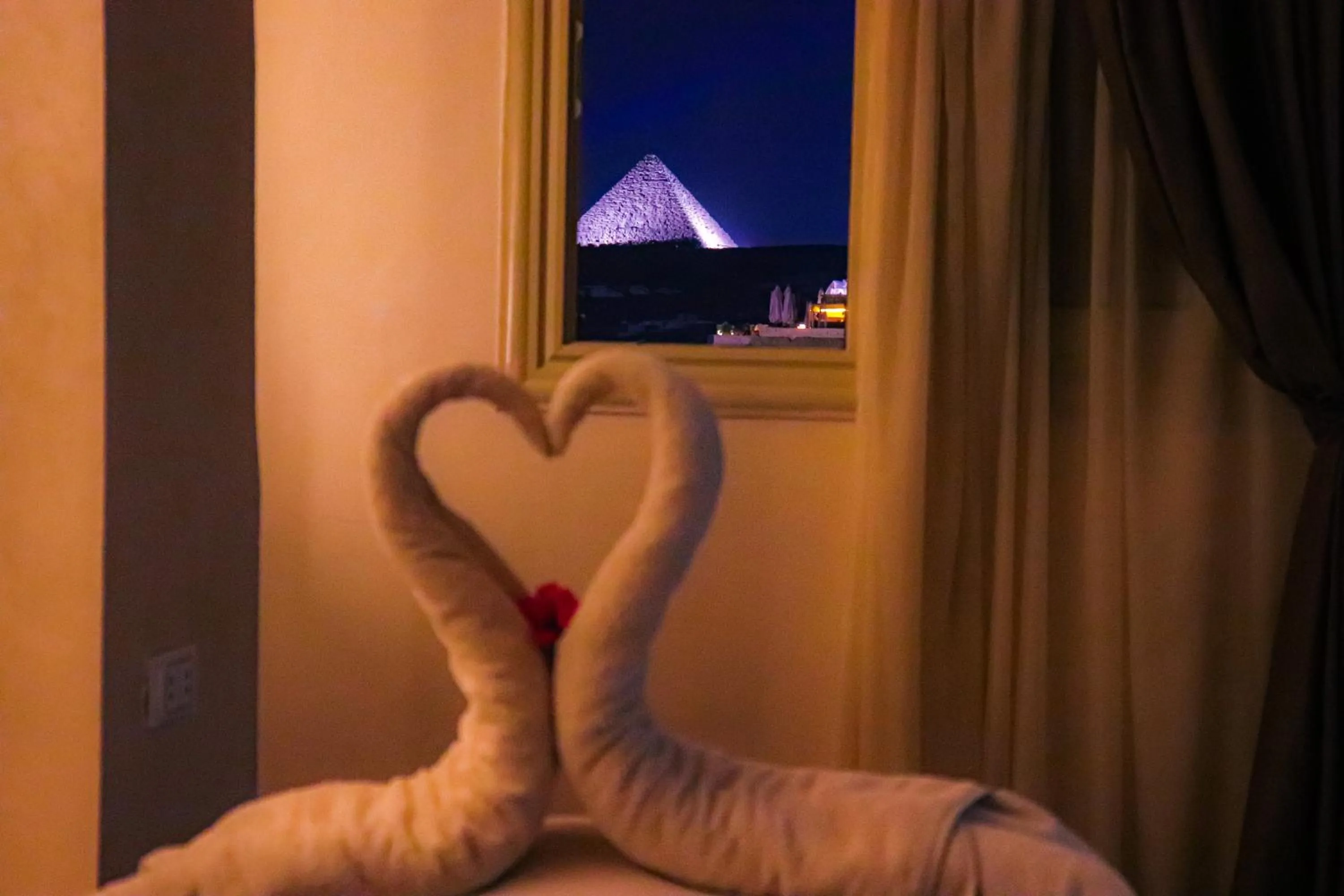 Property building in Golden Pyramids Inn