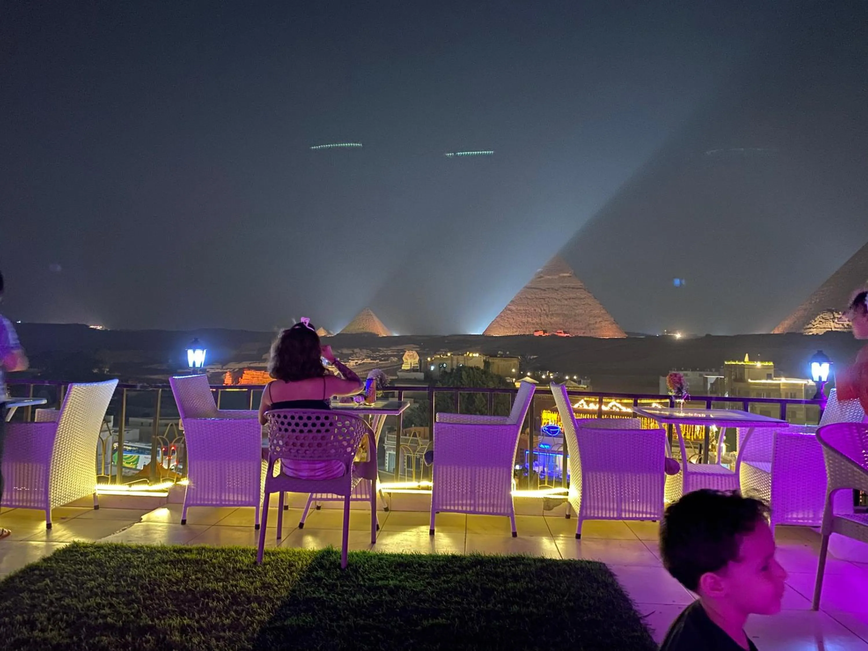 Night in Golden Pyramids Inn