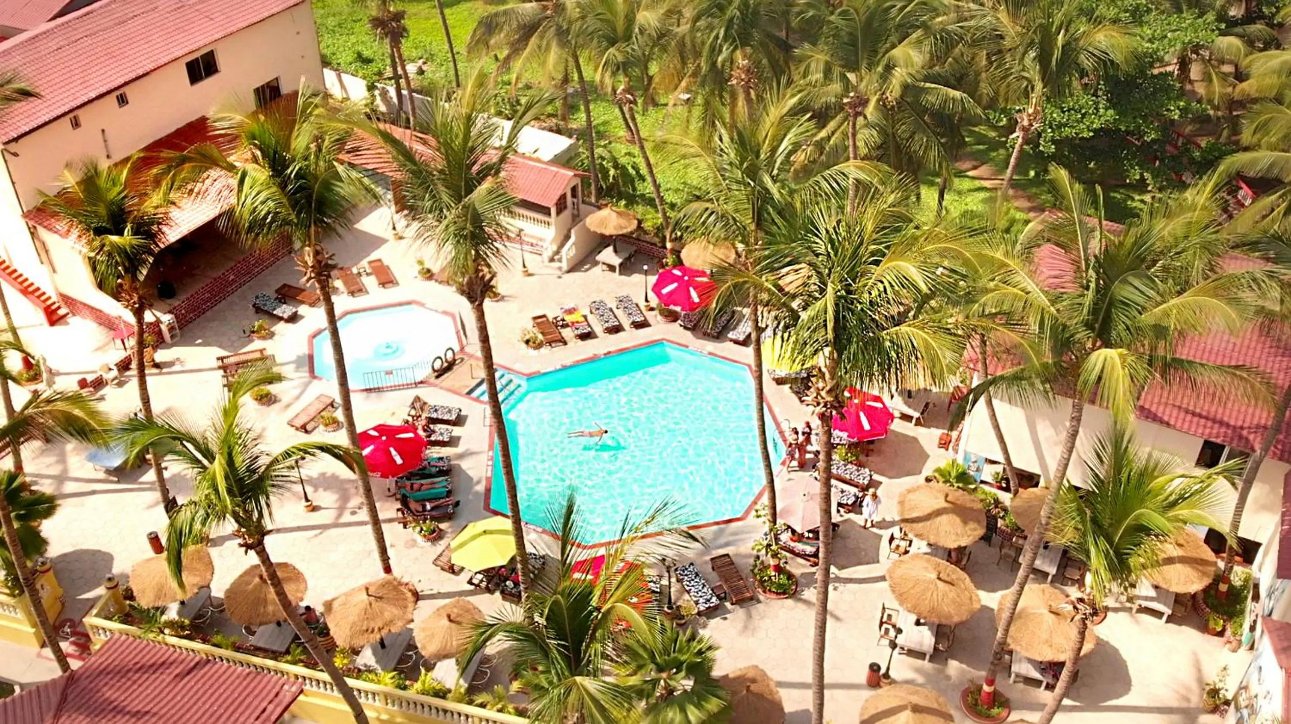 Bird's eye view in Palm Beach Hotel