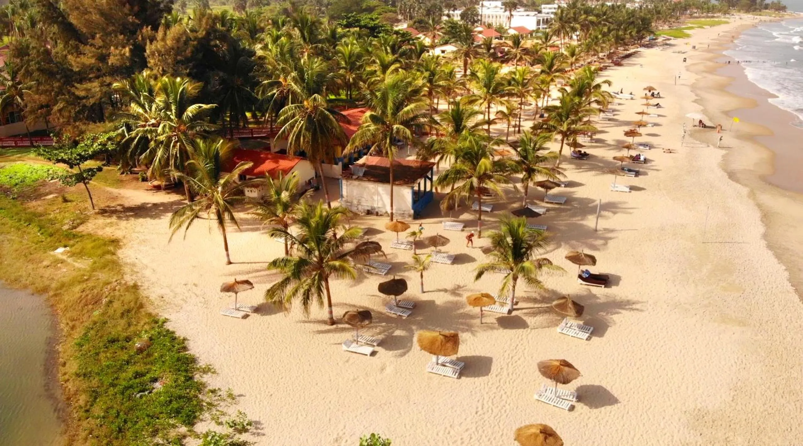 Bird's eye view in Palm Beach Hotel