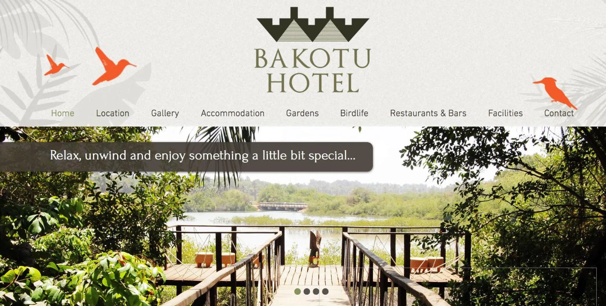 Property logo or sign in Bakotu Hotel