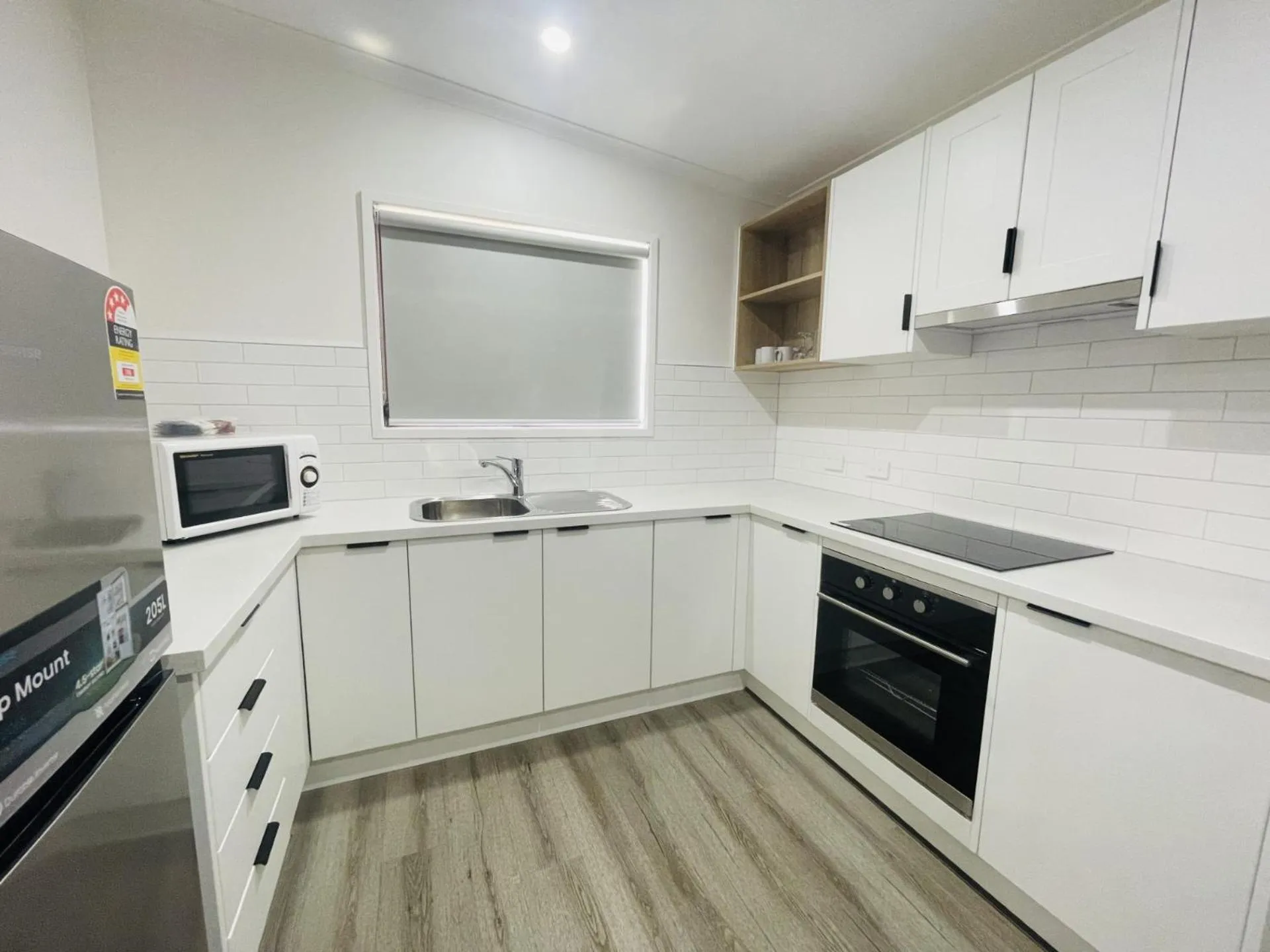 kitchen in Broken Hill Outback View Holiday Park